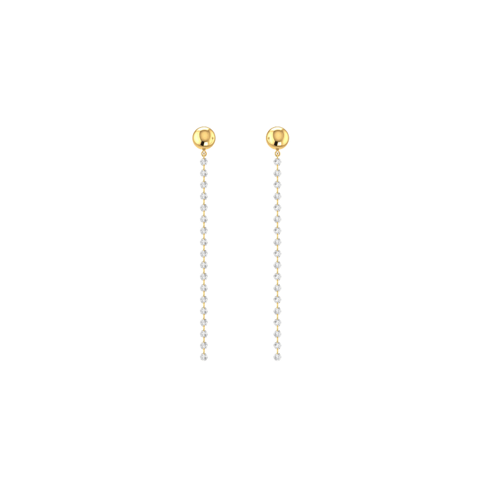  Cascade nude earrings - Cascade nude earrings -  The Future Rocks -    1 