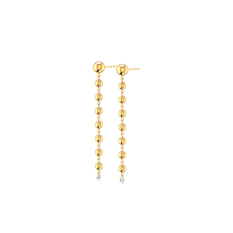  Grand cascade nude earrings - Grand cascade nude earrings -  The Future Rocks  -    2 