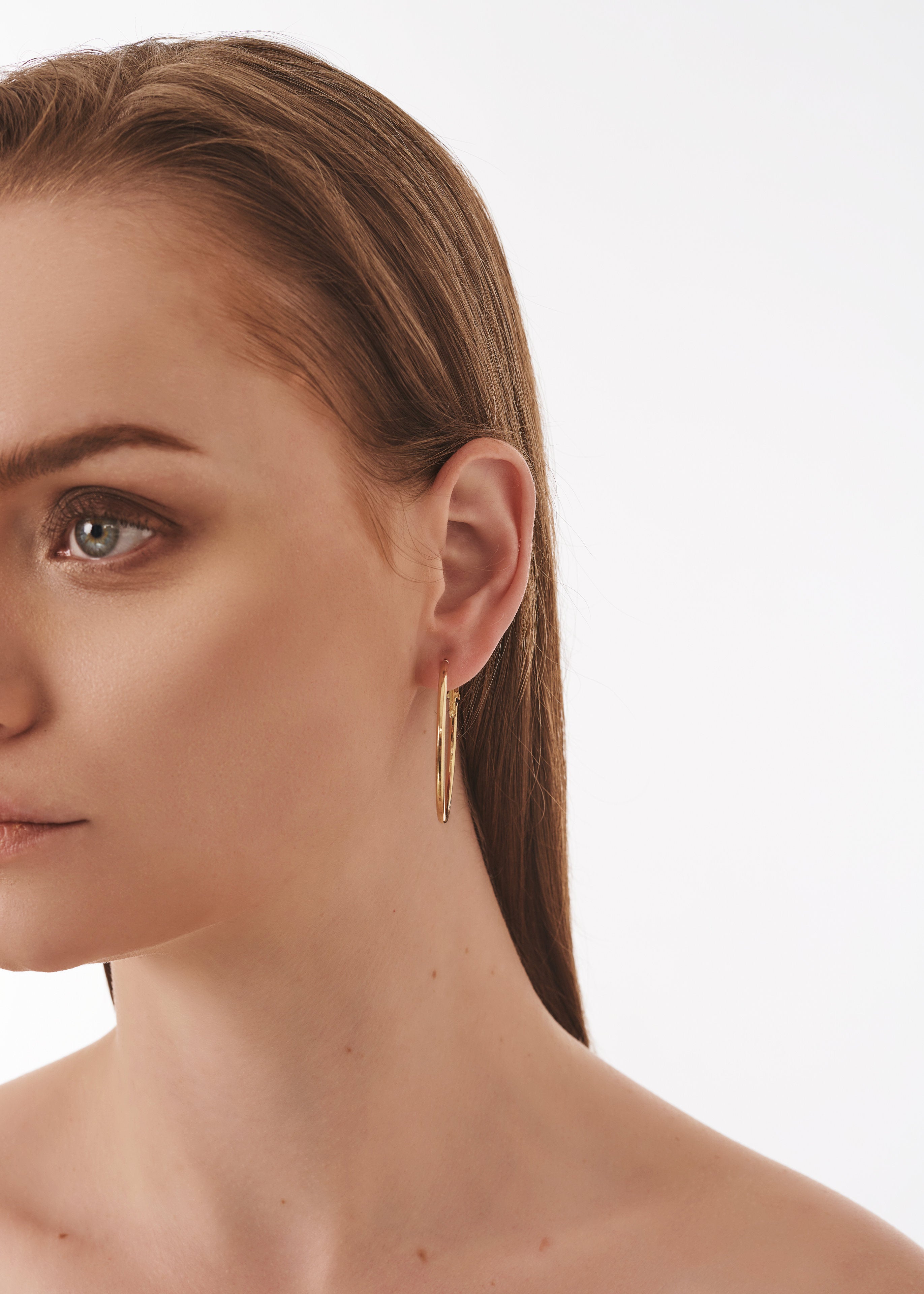 Size guide earring hoops The Future Rocks