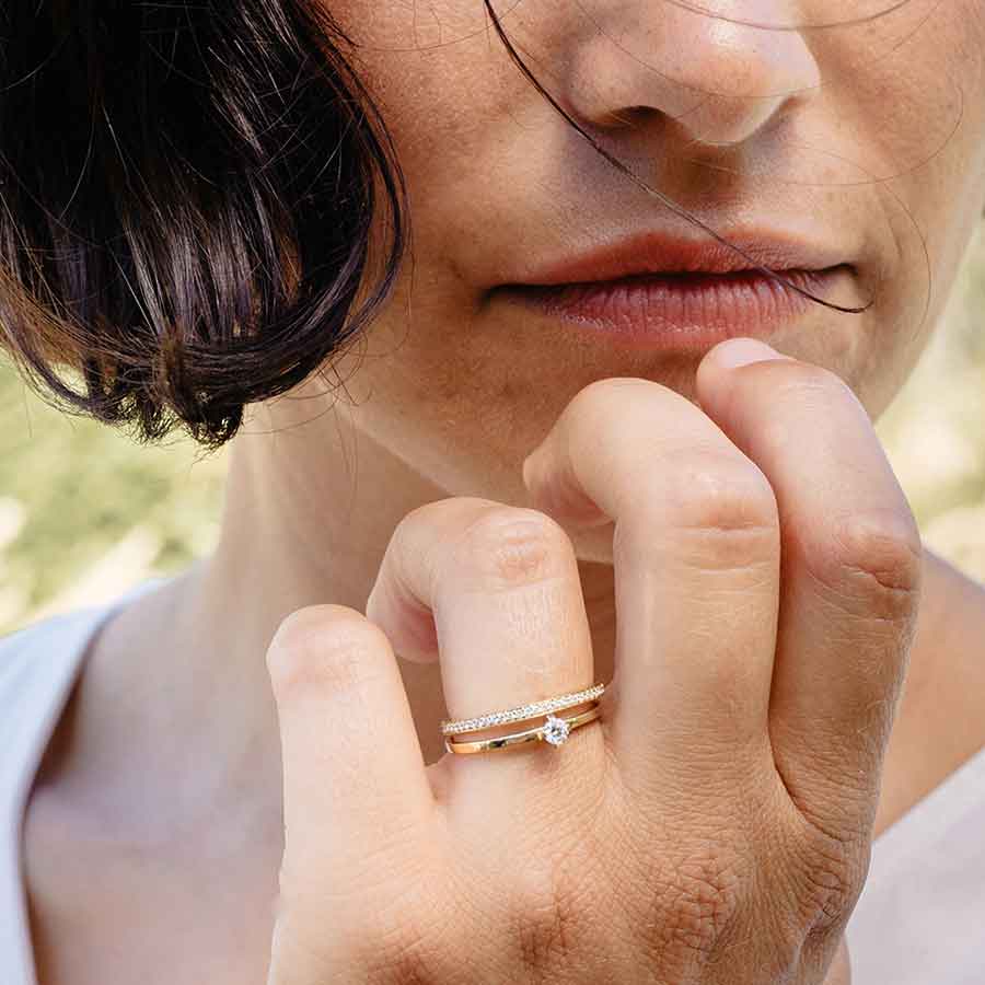  Wilderness eternity ring - Wilderness eternity ring -  The Future Rocks -    2 