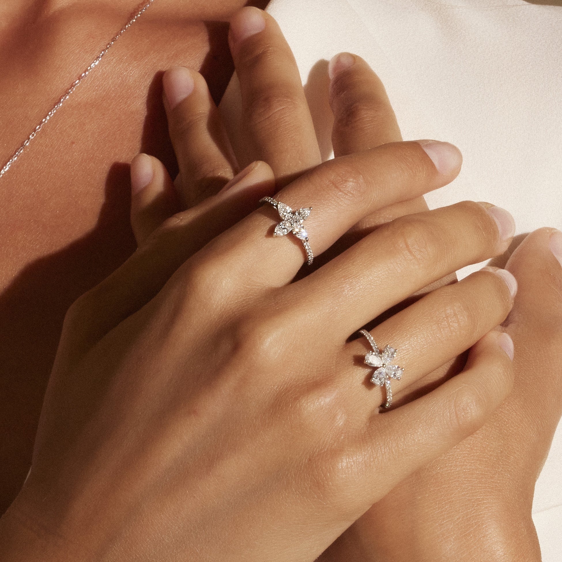  Flora pear floral ring - Flora pear floral ring -  The Future Rocks -    2 