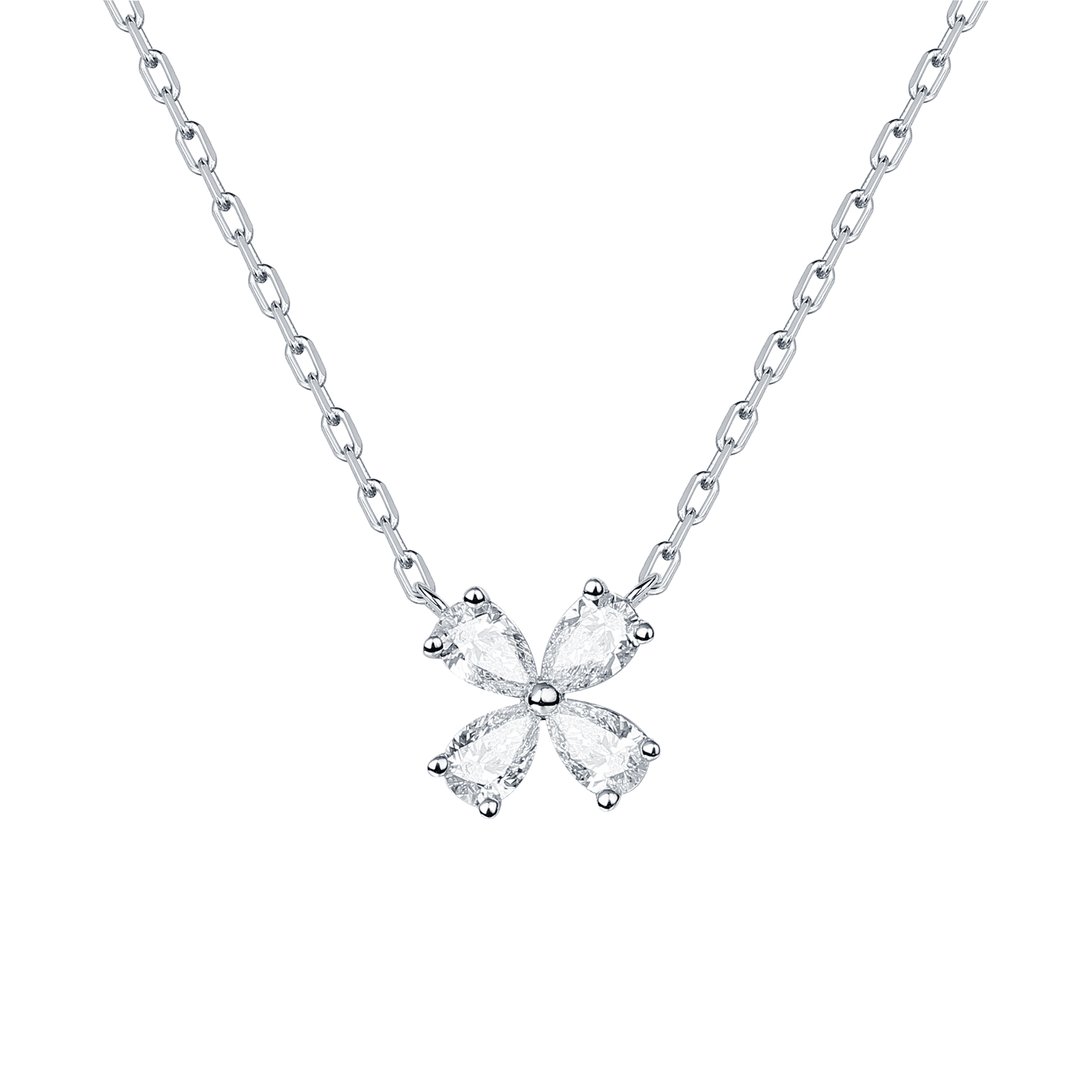 Flora pear cluster floral necklace - Flora pear cluster floral necklace -  The Future Rocks -    1 