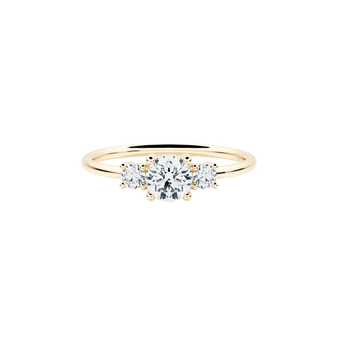  Gala ring - Lab-Grown Diamond Three Stone Ring -  The Future Rocks  -    4 