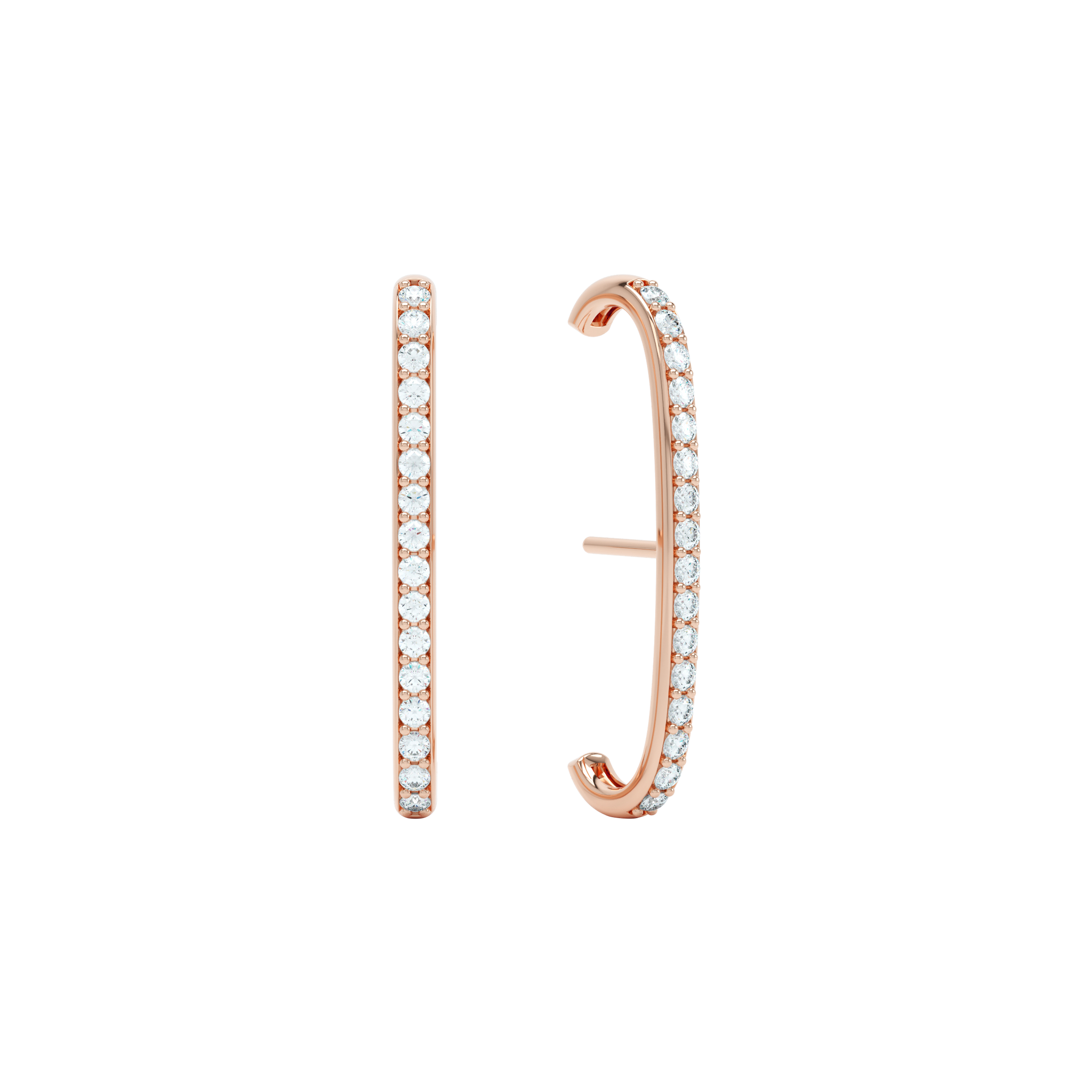  Allday diamond ear cuffs - Allday diamond ear cuffs -  The Future Rocks -    3 