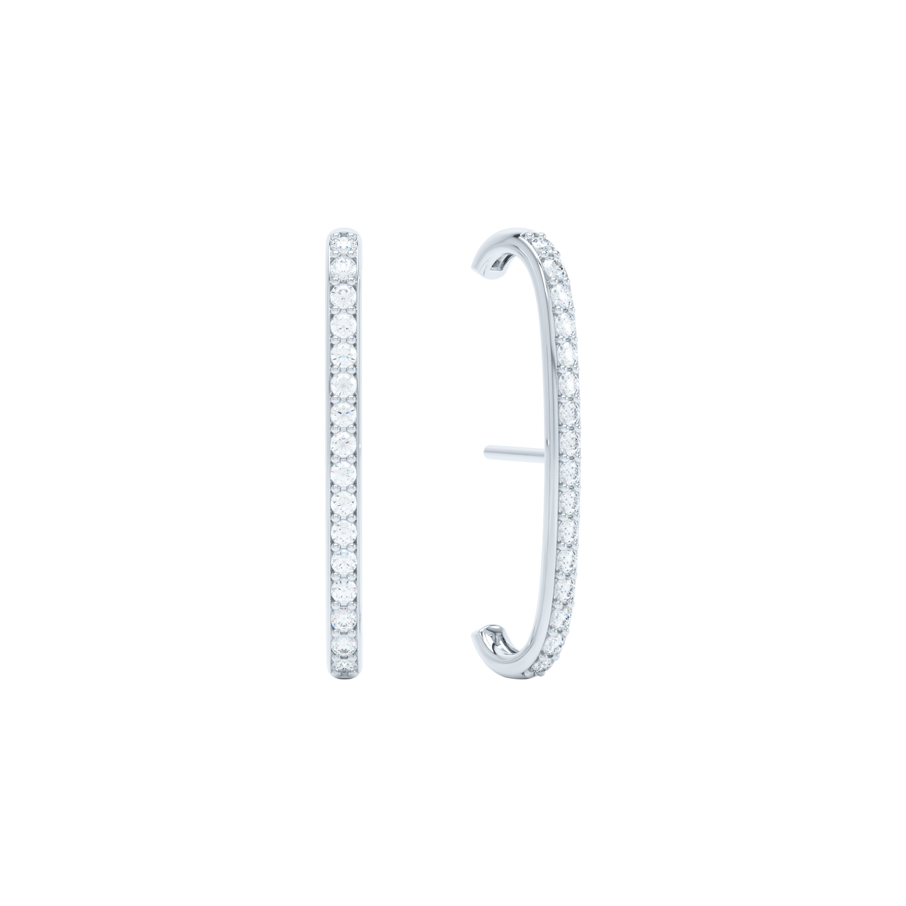  Allday diamond ear cuffs - Allday diamond ear cuffs -  The Future Rocks -    2 