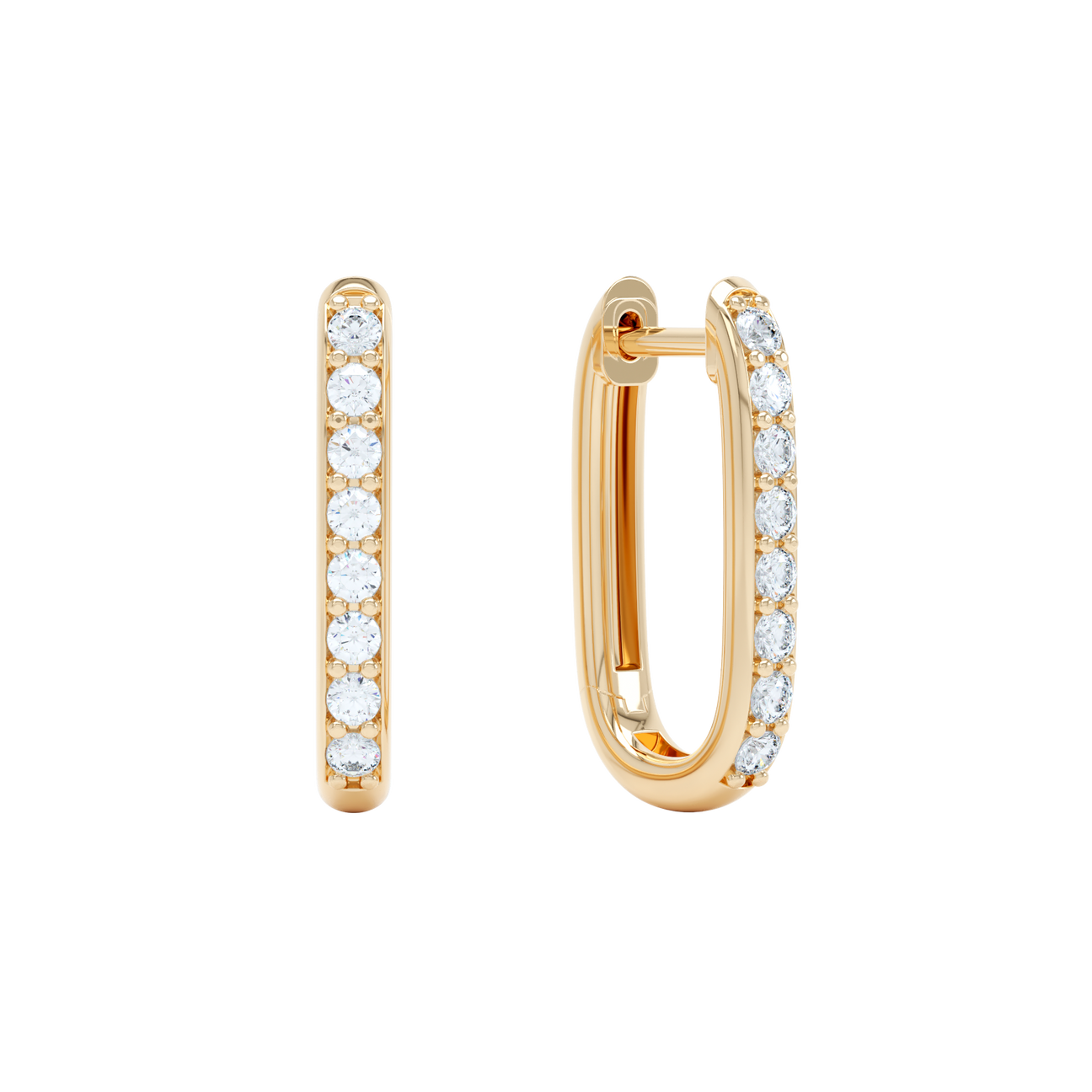  Allday diamond huggies - Allday diamond huggies -  The Future Rocks -    1 