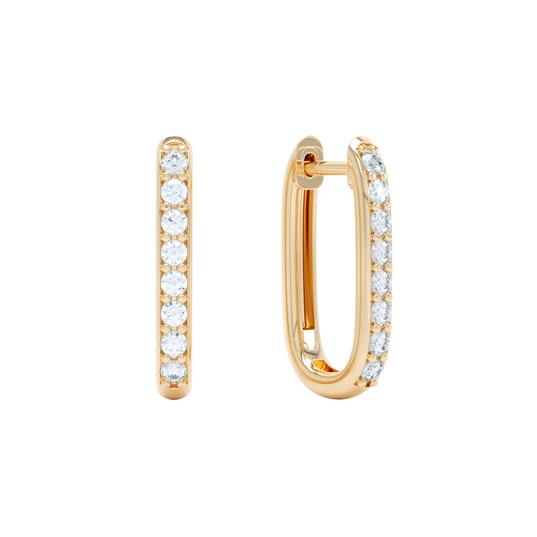  Allday diamond huggies - Allday diamond huggies -  The Future Rocks -    1 