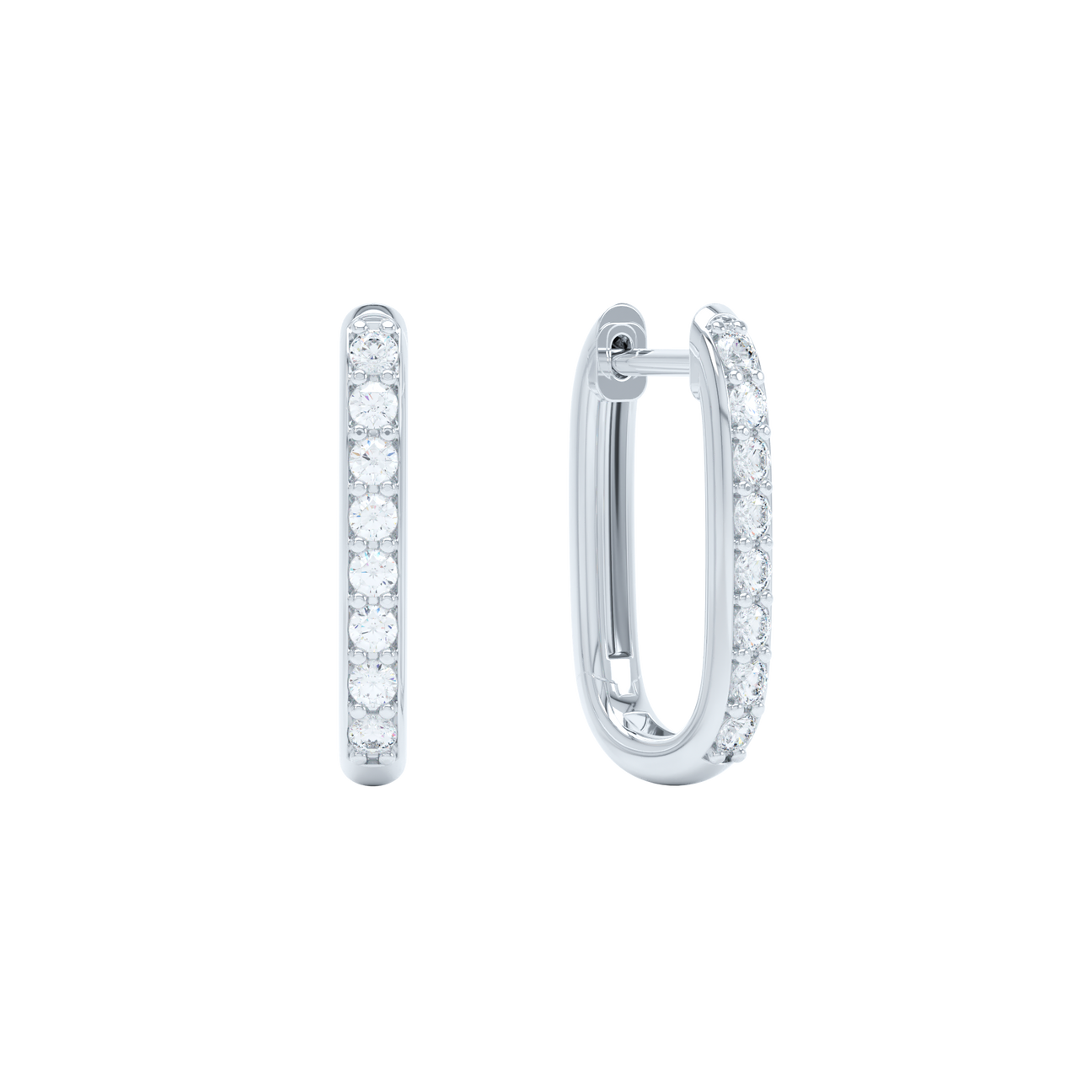  Allday diamond huggies - Allday diamond huggies -  The Future Rocks -    2 