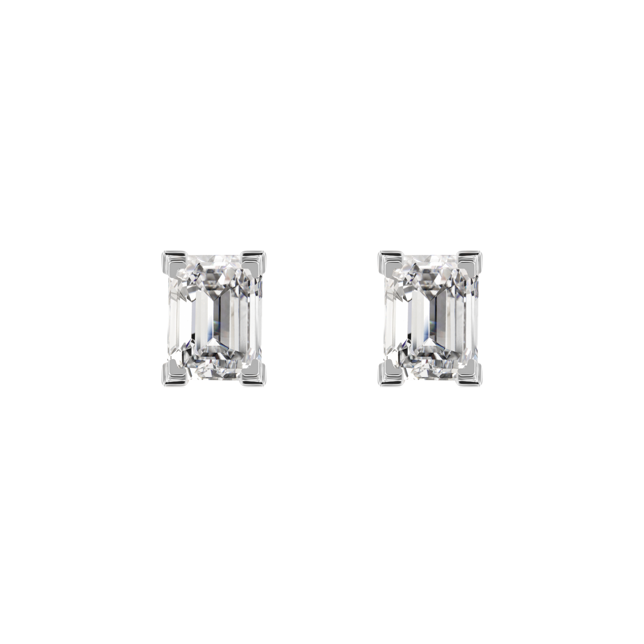  Jupiter solitaire earrings 0.4ct - Jupiter solitaire earrings 0.4ct -  The Future Rocks -    3 