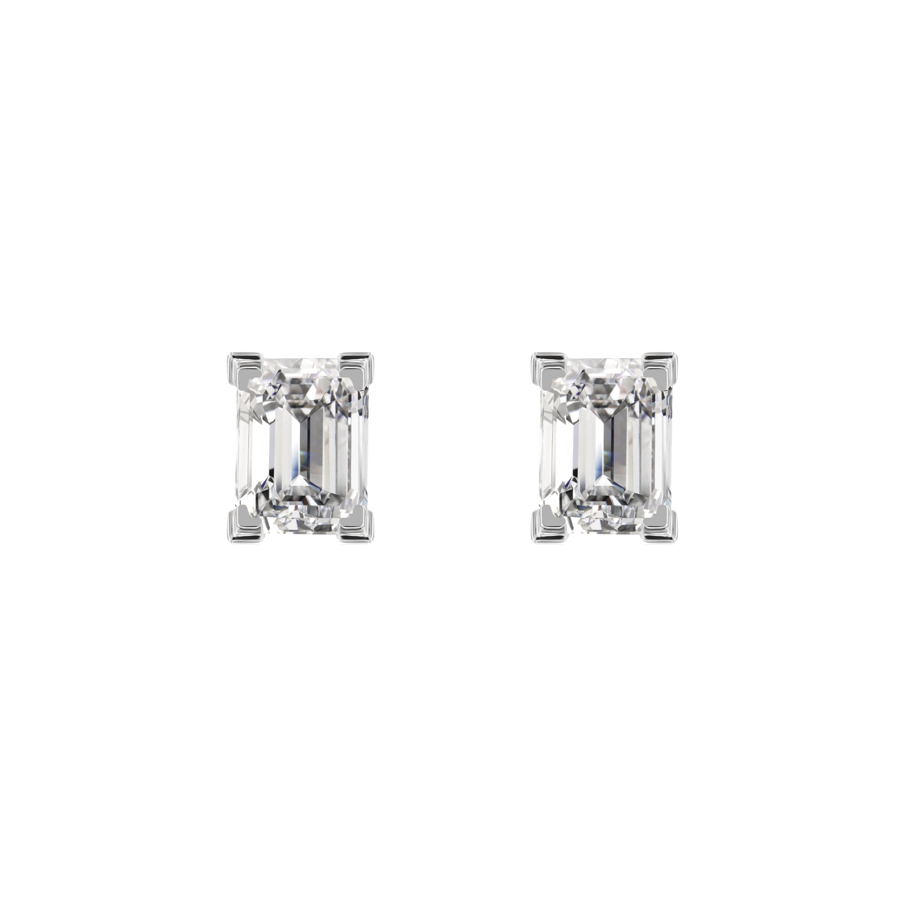  Jupiter solitaire earrings 0.4ct - Jupiter solitaire earrings 0.4ct -  The Future Rocks -    3 