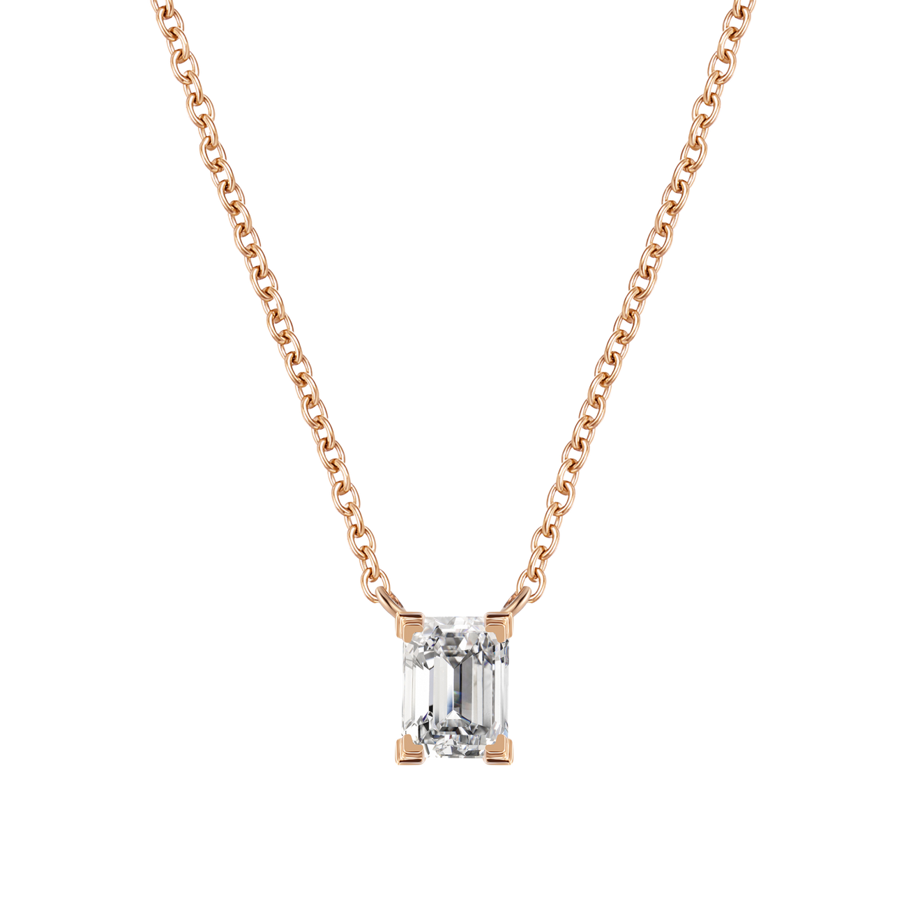  Jupiter solitaire necklace 0.2ct - Jupiter solitaire necklace 0.2ct -  The Future Rocks -    1 