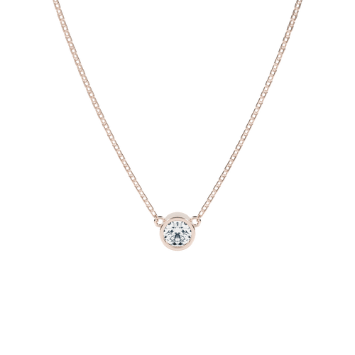  Koh necklace - Lab-Grown Solitaire Diamond Necklace -  The Future Rocks -    1 