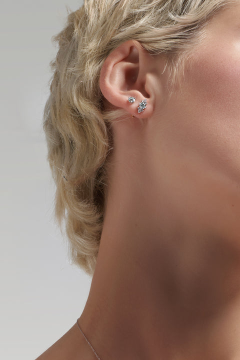  Round brilliant flatback earrings -  -  The Future Rocks  -    9 