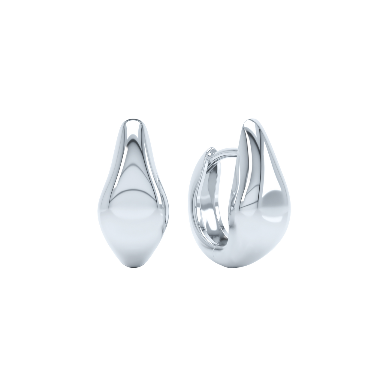  Curve polished huggies - Curve polished huggies -  The Future Rocks -    3 