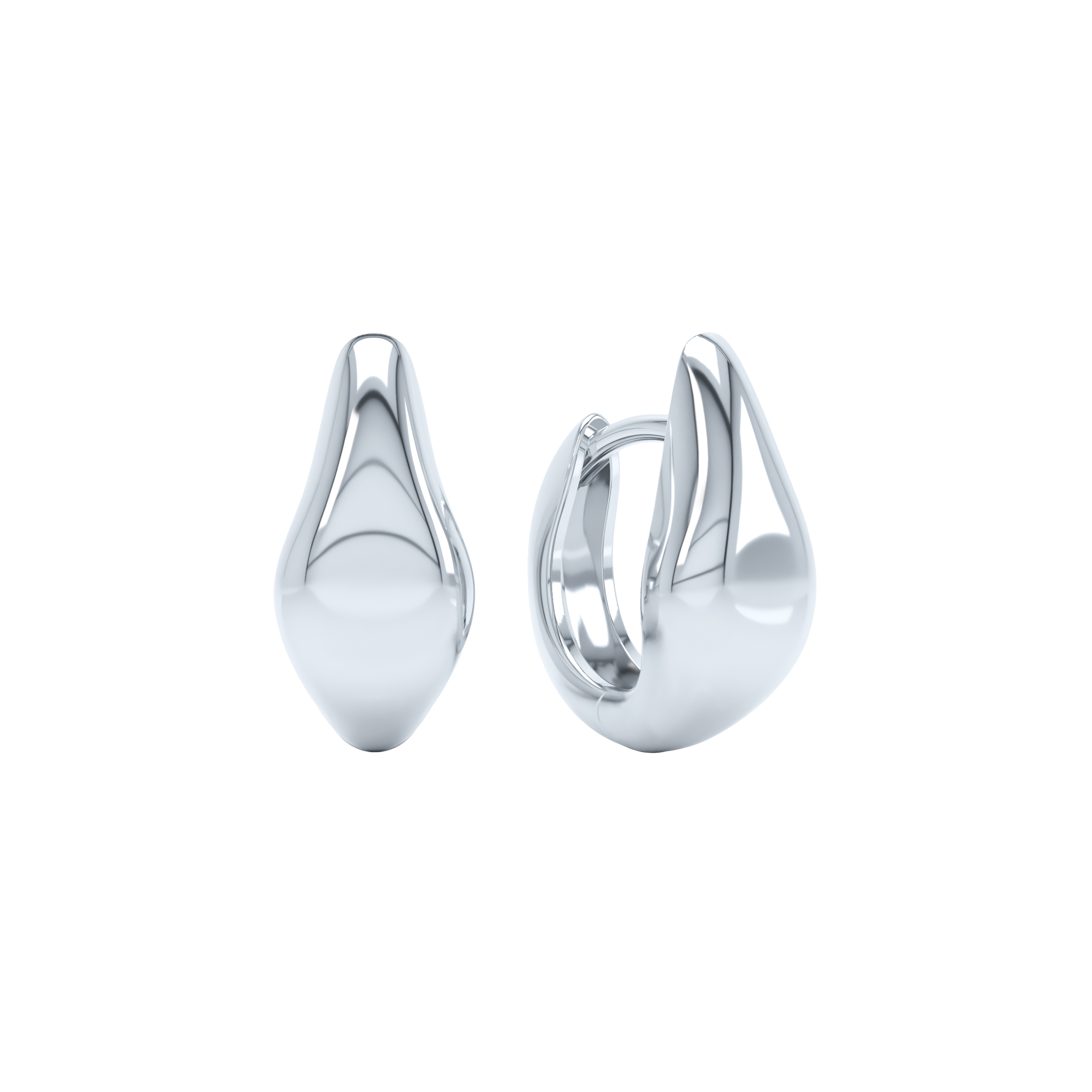  Curve polished huggies - Curve polished huggies -  The Future Rocks -    3 