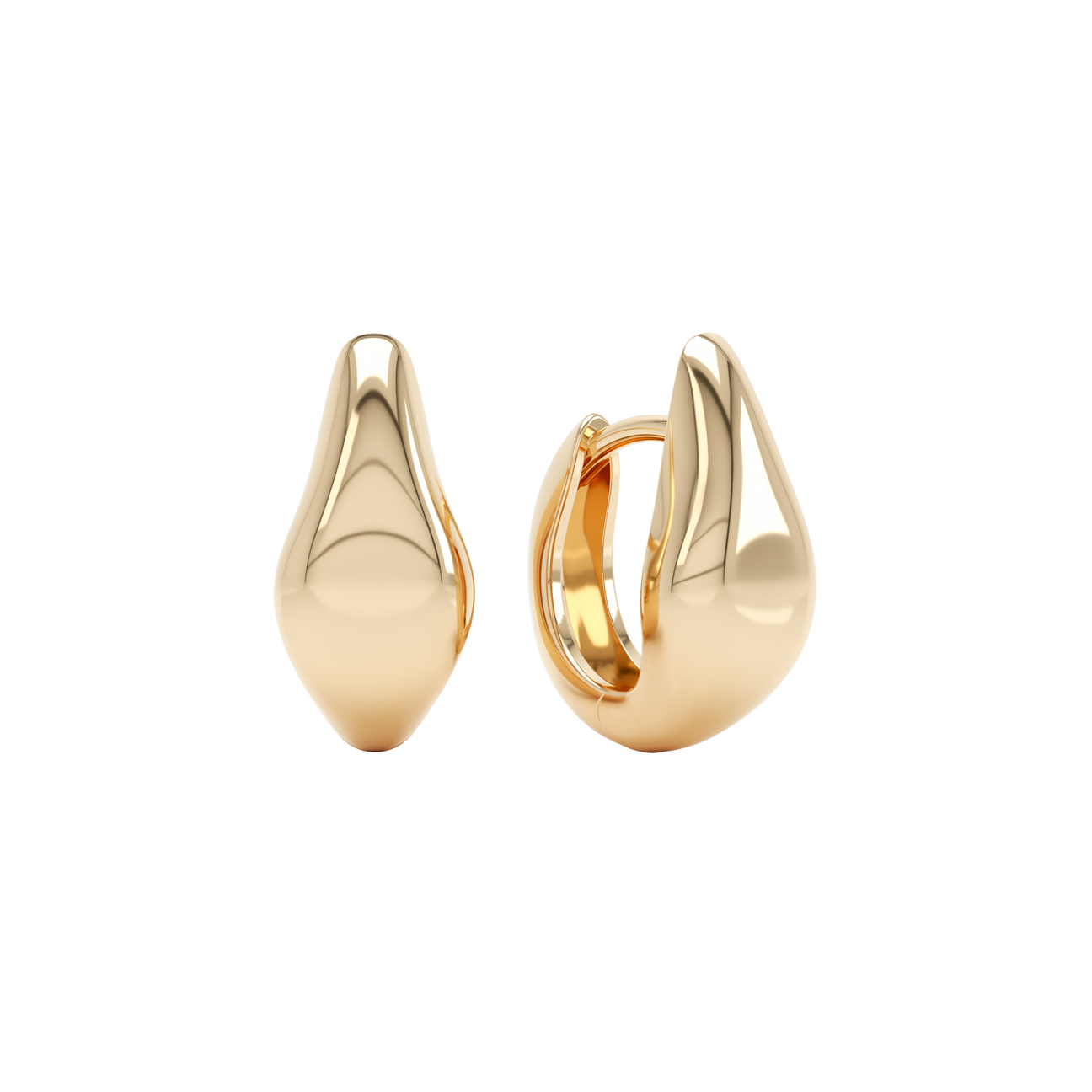  Curve polished huggies - Curve polished huggies -  The Future Rocks -    1 