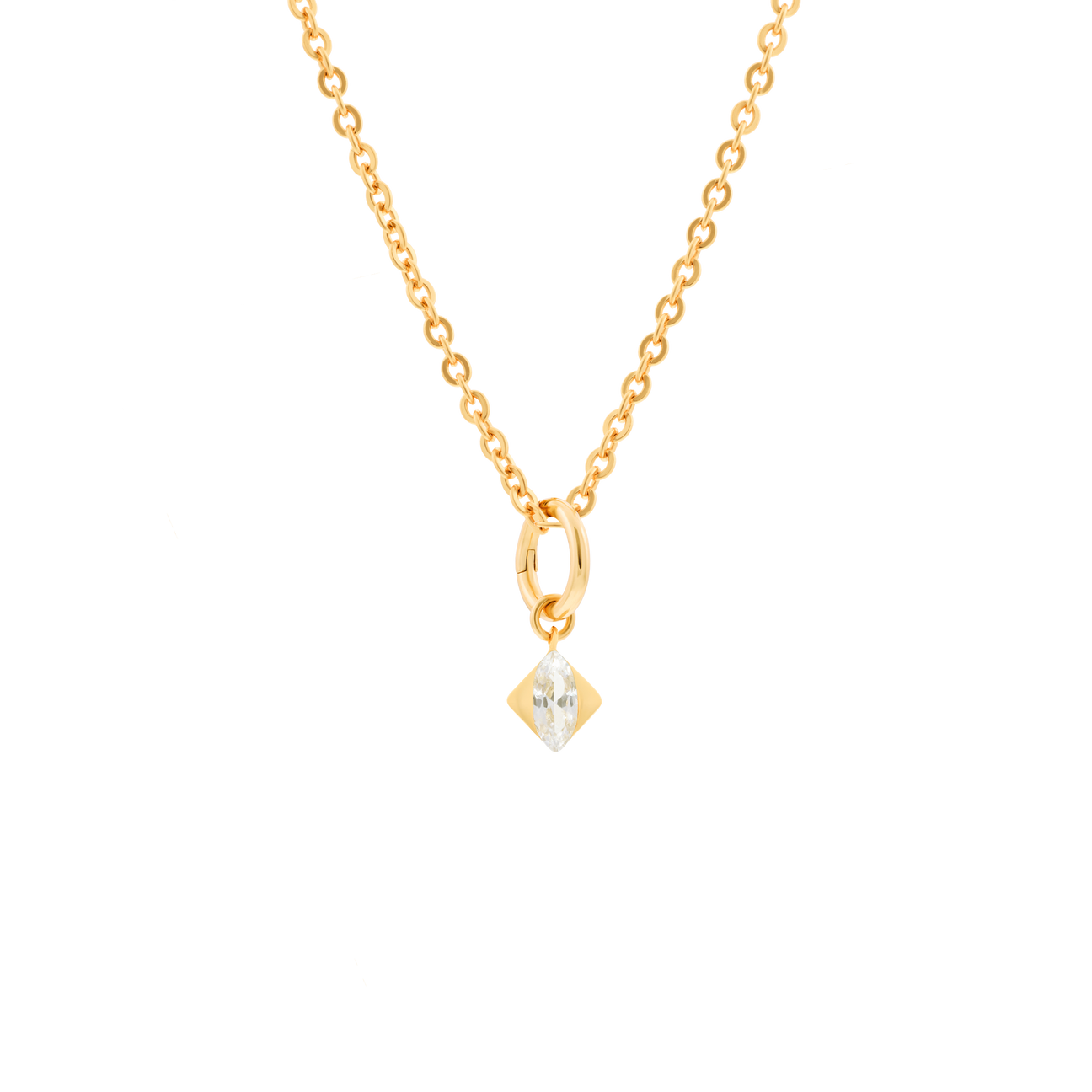  Gaia necklace with 1 charm - Gaia necklace with 1 charm -  The Future Rocks -    9 