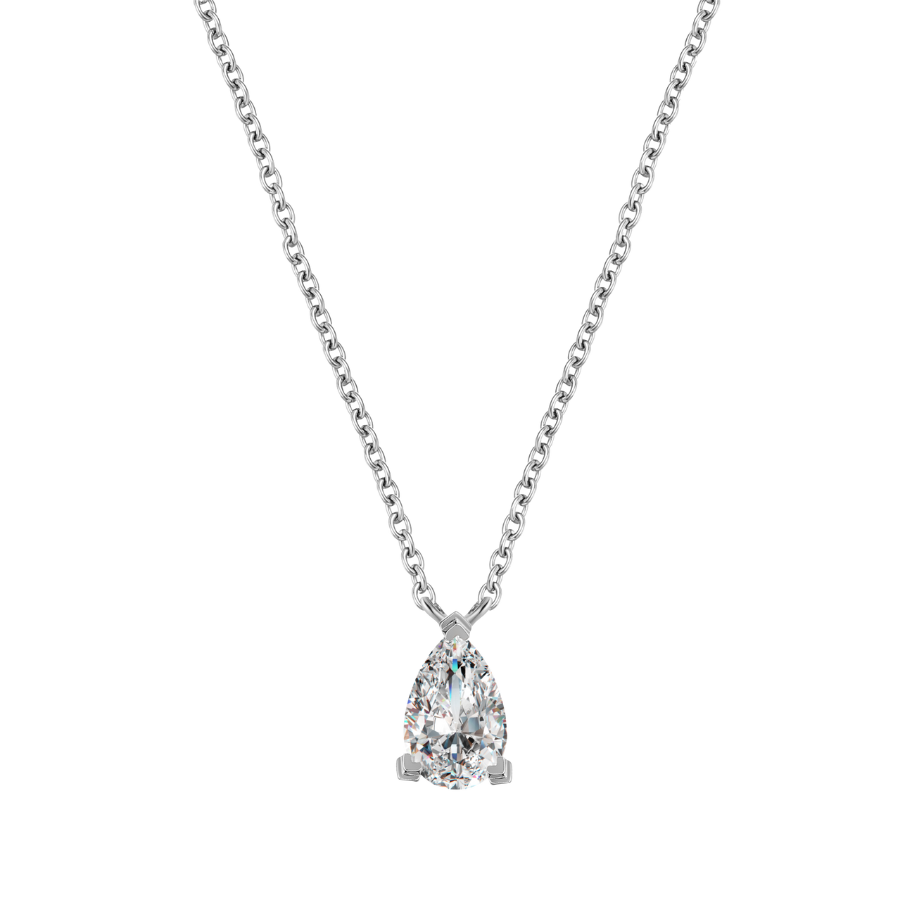  Mars solitaire necklace 0.2ct - Mars solitaire necklace 0.2ct -  The Future Rocks -    4 