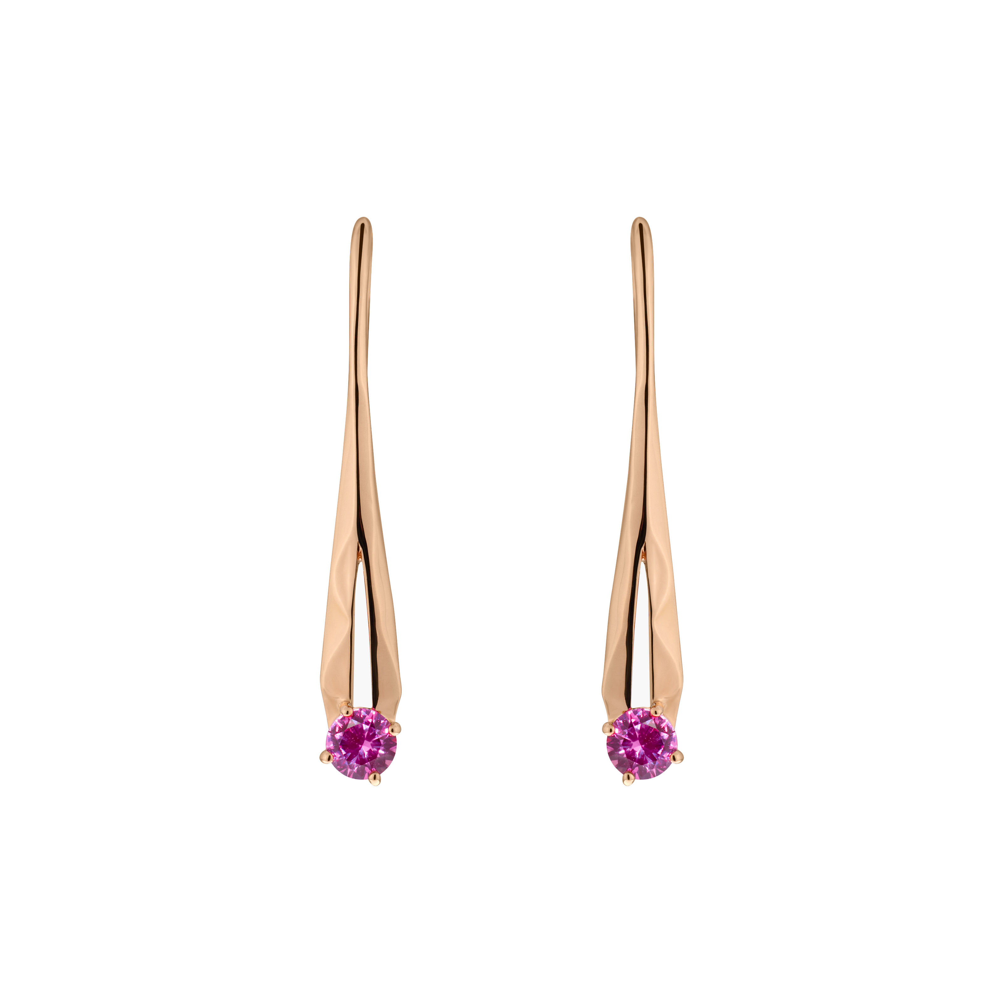  Meteor ruby earrings - Meteor ruby earrings -  The Future Rocks -    1 