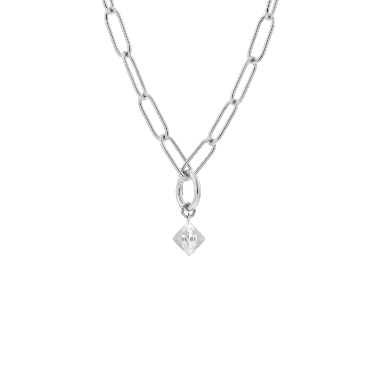  Phoebe necklace with 1 charm - Phoebe necklace with 1 charm -  The Future Rocks -    7 