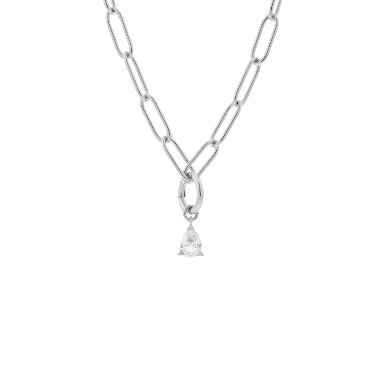  Phoebe necklace with 1 charm - Phoebe necklace with 1 charm -  The Future Rocks -    9 