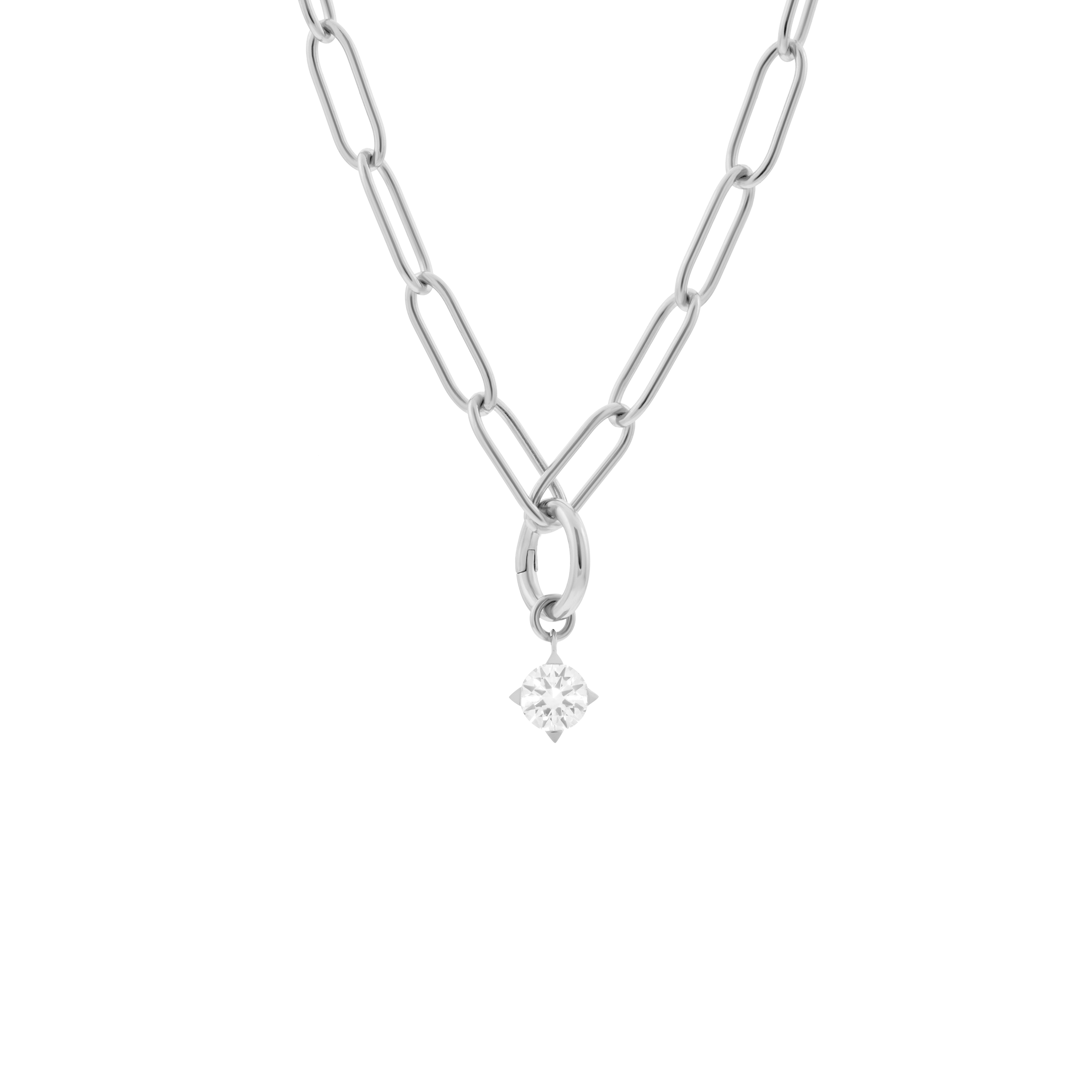  Phoebe necklace with 1 charm - Phoebe necklace with 1 charm -  The Future Rocks -    3 