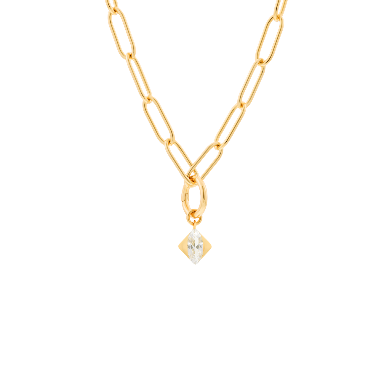  Phoebe necklace with 1 charm - Phoebe necklace with 1 charm -  The Future Rocks -    6 