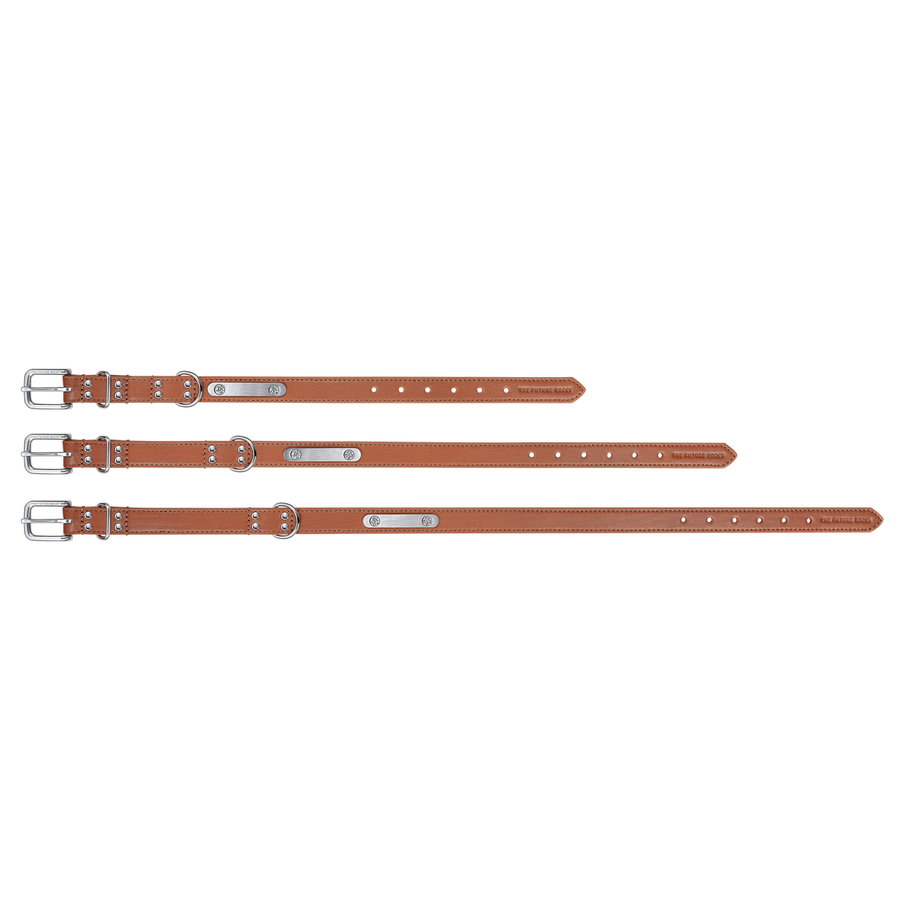 Brown collar & leash | セット