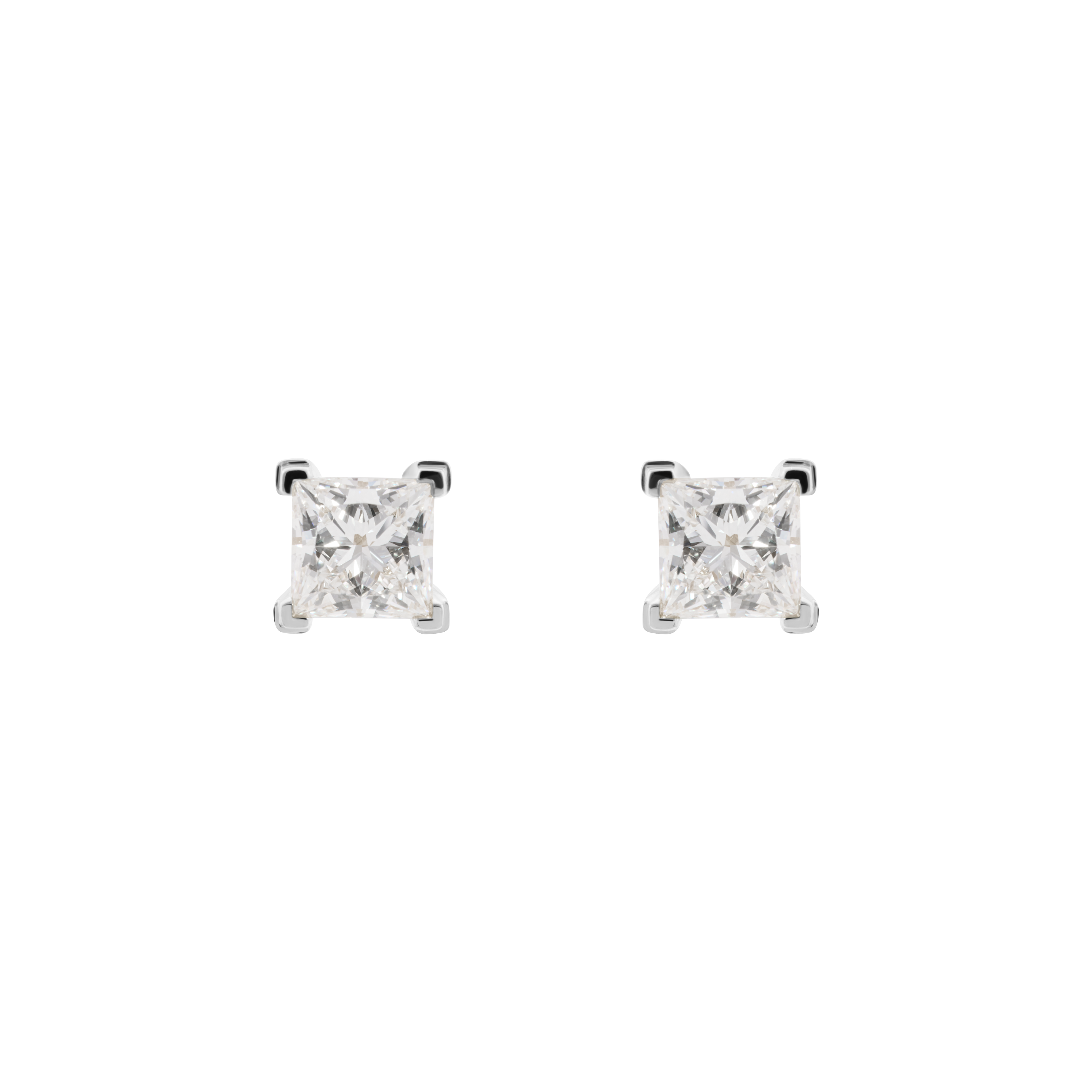  Mercury solitaire earrings 1ct - Mercury solitaire earrings 1ct -  The Future Rocks -    3 