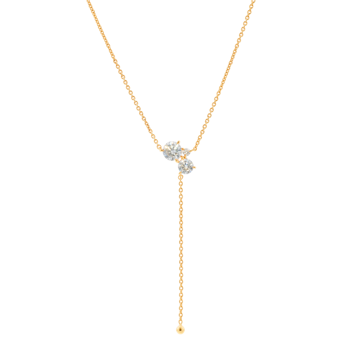  Essence necklace - The Future Rocks x Lightbox Diamond Lariat Necklace -  The Future Rocks -    1 