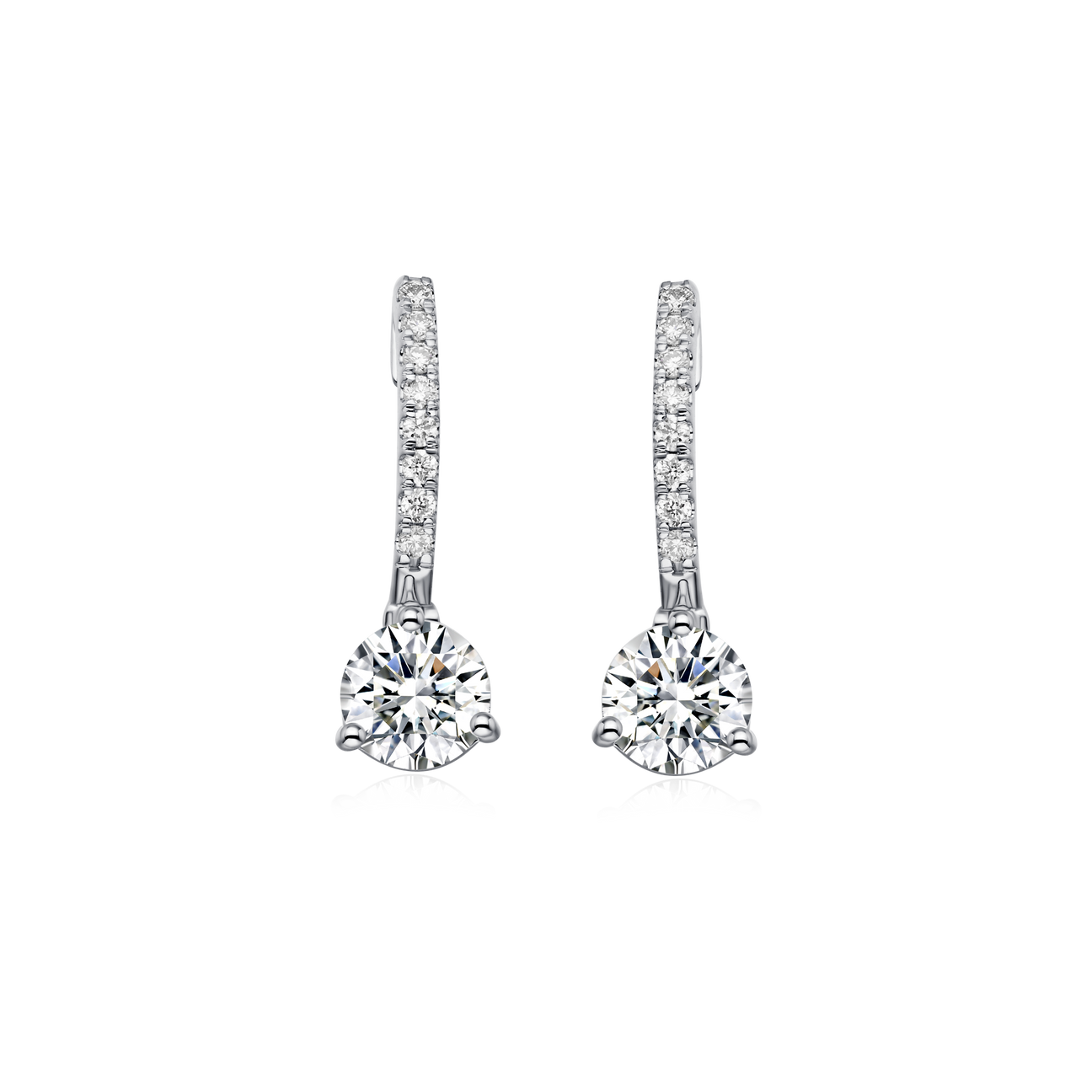  Radiant finale diamond earrings - Radiant finale diamond earrings -  The Future Rocks -    1 