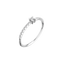  Mini solitaire pave ring - Lab-Grown Diamond Mini Solitaire Pave Ring -  The Future Rocks  -    3 