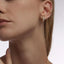  Double line ear cuff - Double Line Diamond Ear Cuff -  The Future Rocks  -    4 
