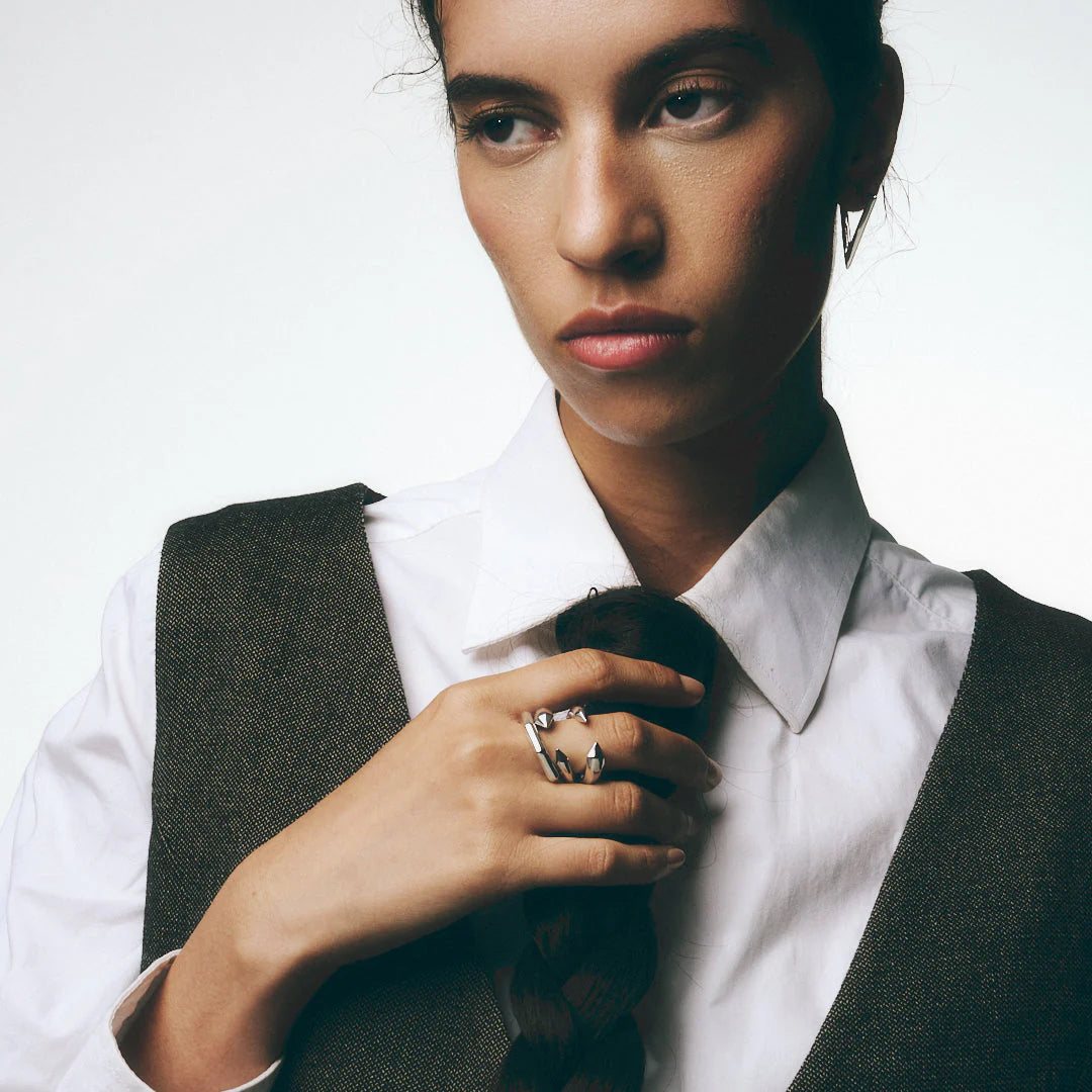  The Sculptor's Octagon ring - The Sculptor's Octagon ring -  The Future Rocks -    5 