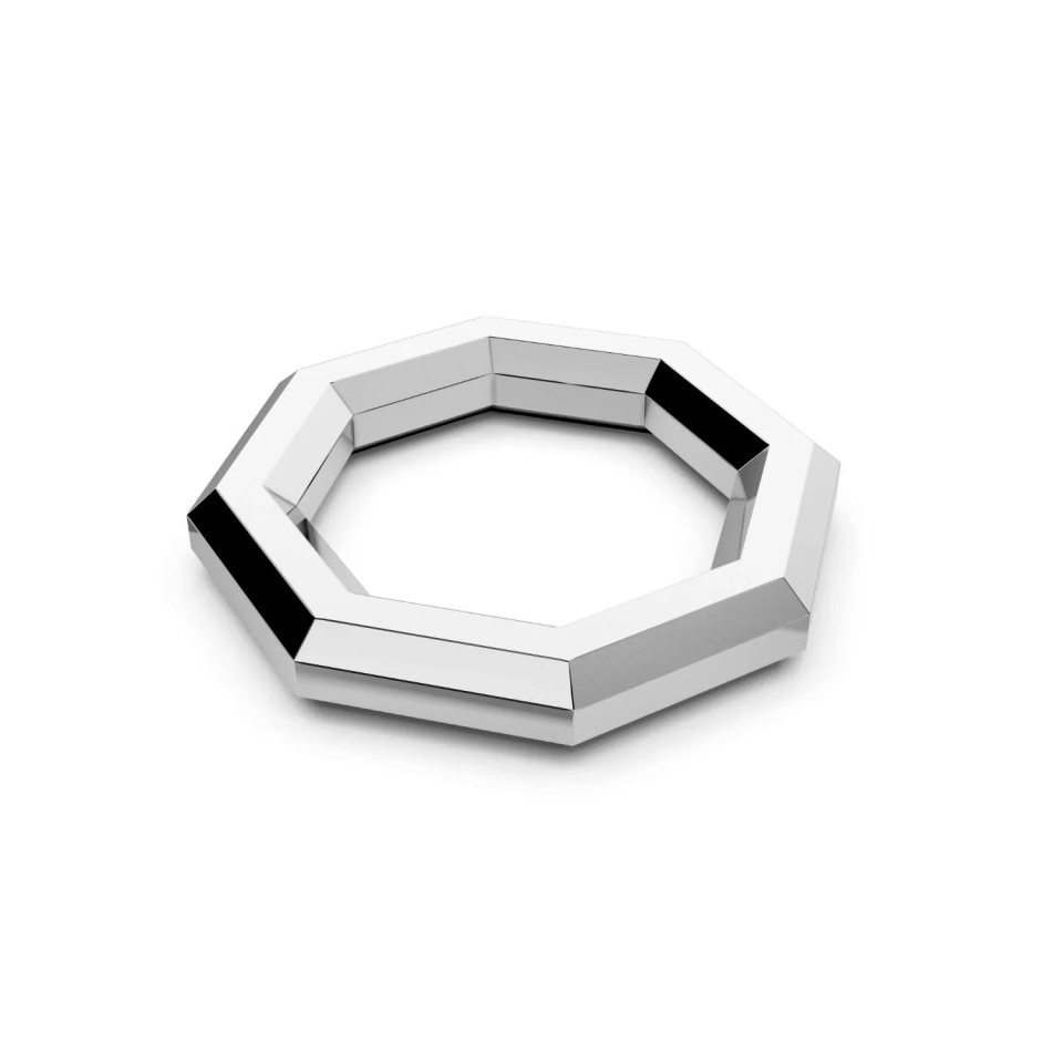  The Sculptor's Octagon ring - The Sculptor's Octagon ring -  The Future Rocks -    7 