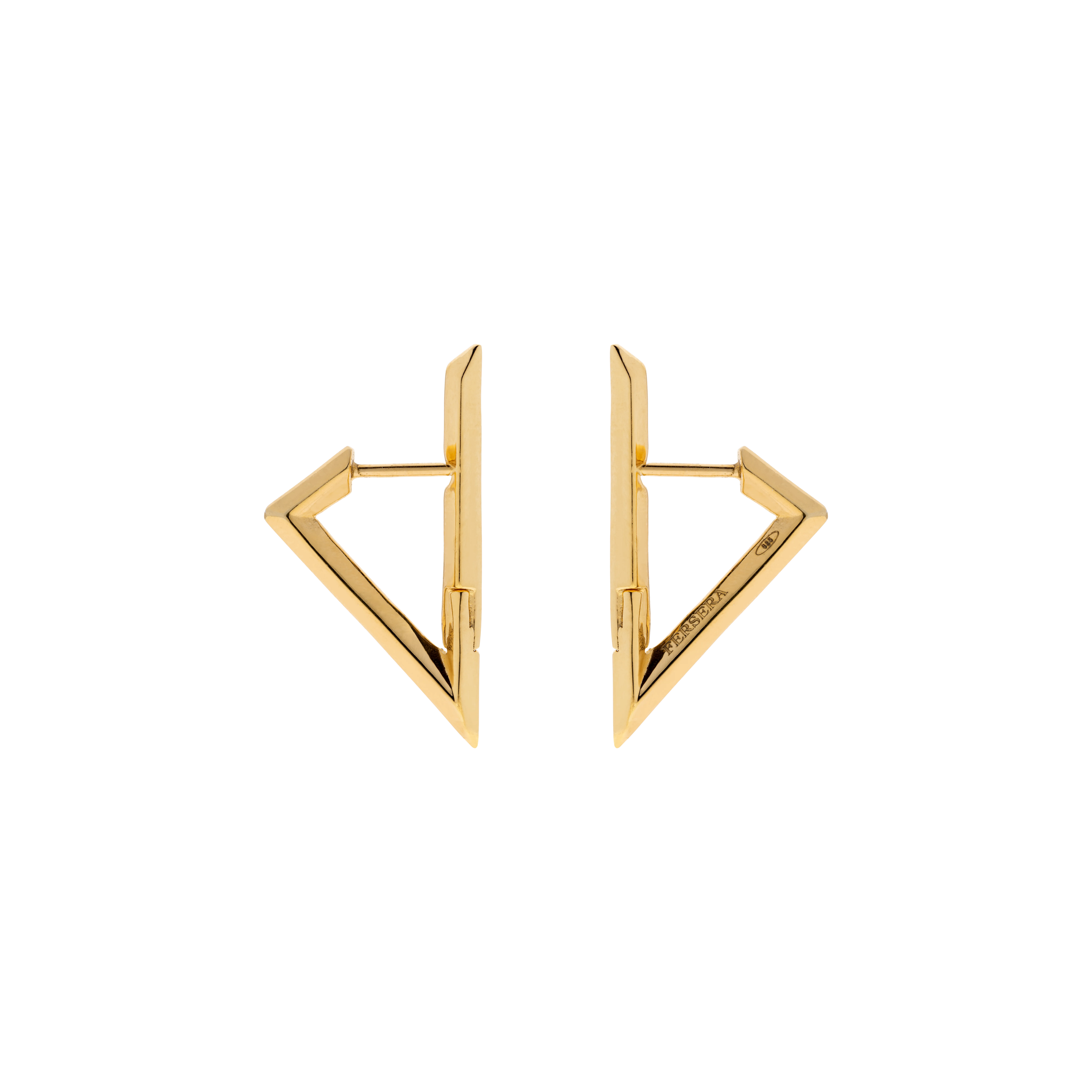  Sculptura triangle small earrings - Sculptura triangle small earrings -  The Future Rocks -    1 