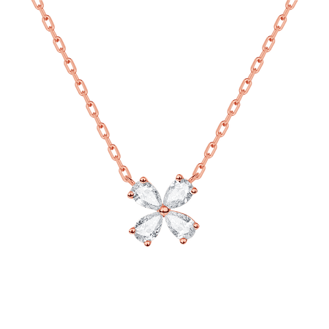  Flora pear cluster floral necklace - Flora pear cluster floral necklace -  The Future Rocks  -    2 