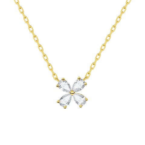  Flora pear cluster floral necklace - Flora pear cluster floral necklace -  The Future Rocks  -    3 