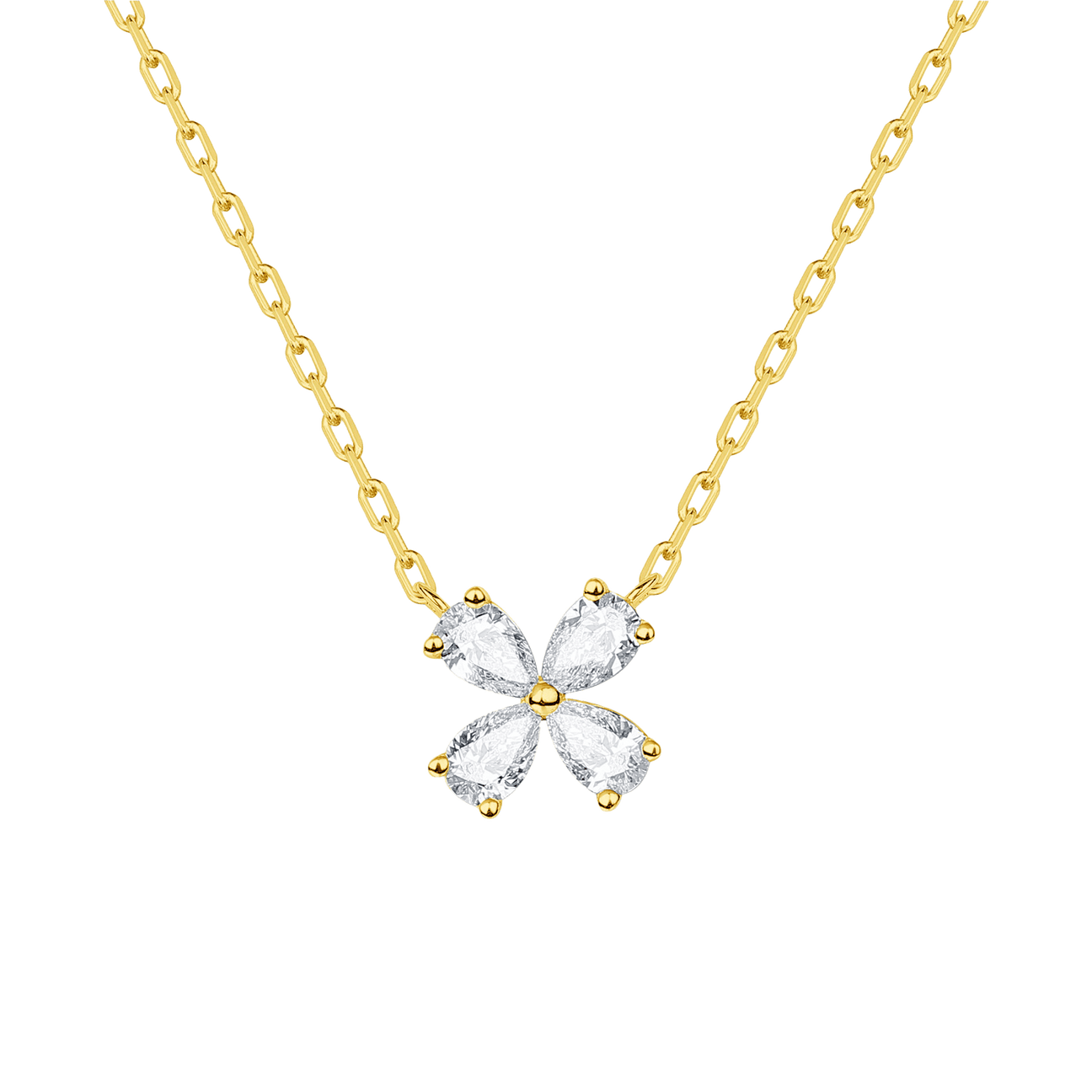  Flora pear cluster floral necklace - Flora pear cluster floral necklace -  The Future Rocks -    4 