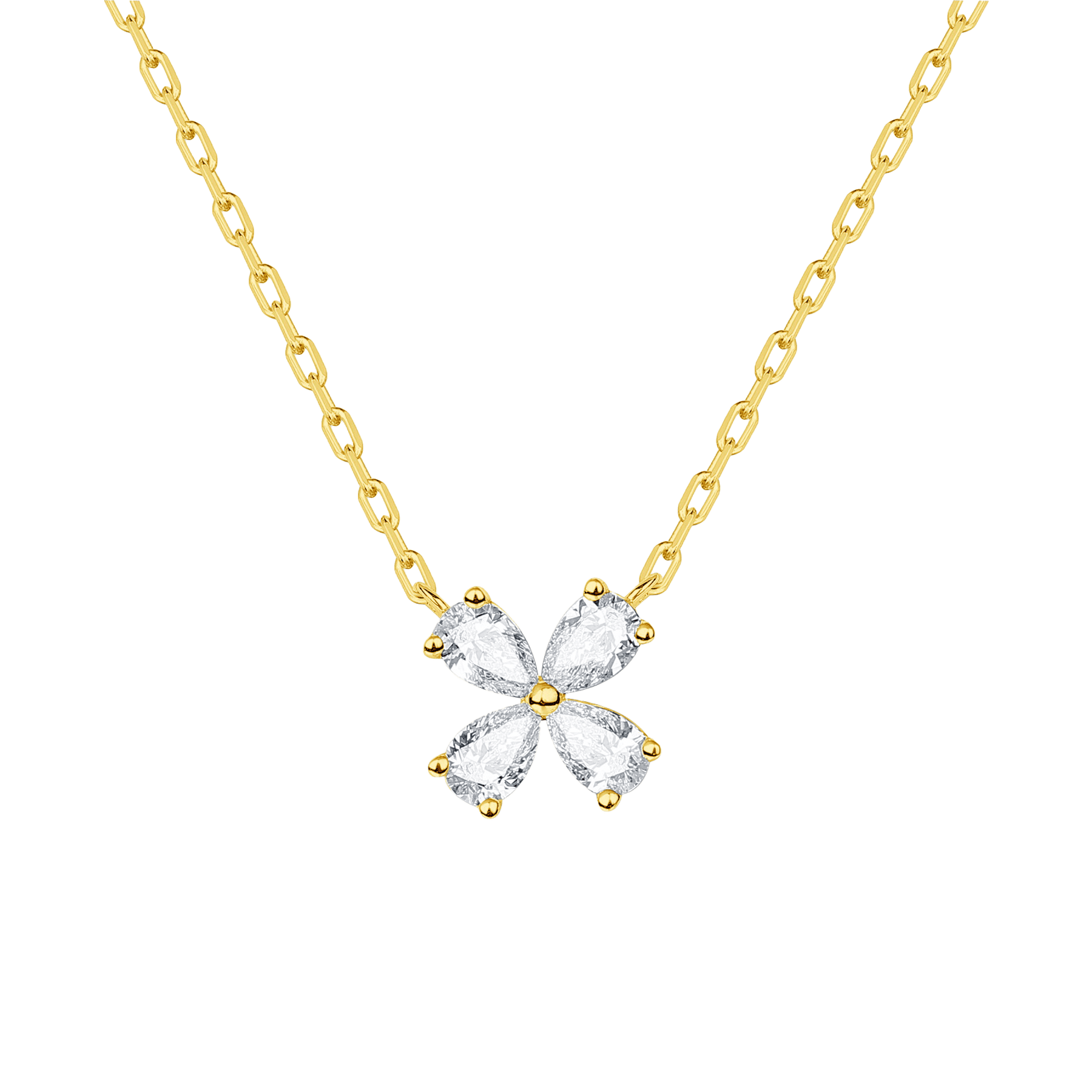  Flora pear cluster floral necklace - Flora pear cluster floral necklace -  The Future Rocks -    4 