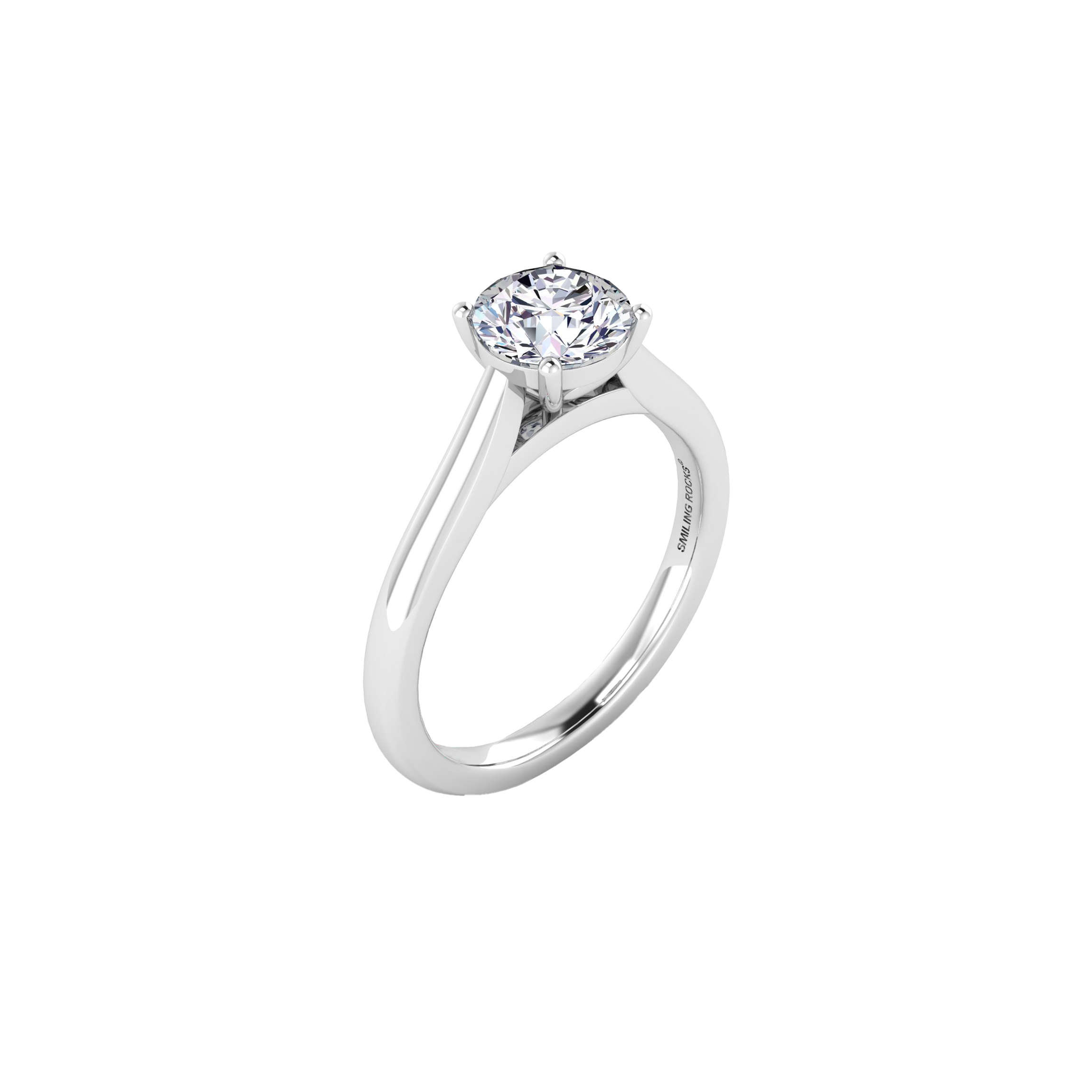  Round solitaire ring - Round solitaire ring -  The Future Rocks -    1 