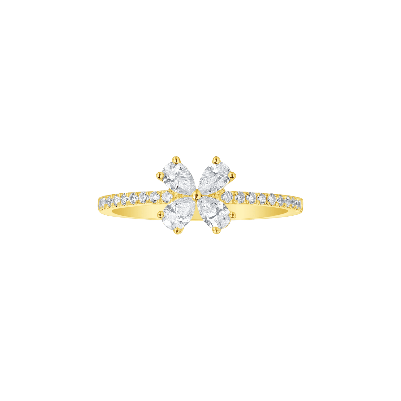  Flora pear cluster floral ring - Flora pear cluster floral ring -  The Future Rocks -    4 