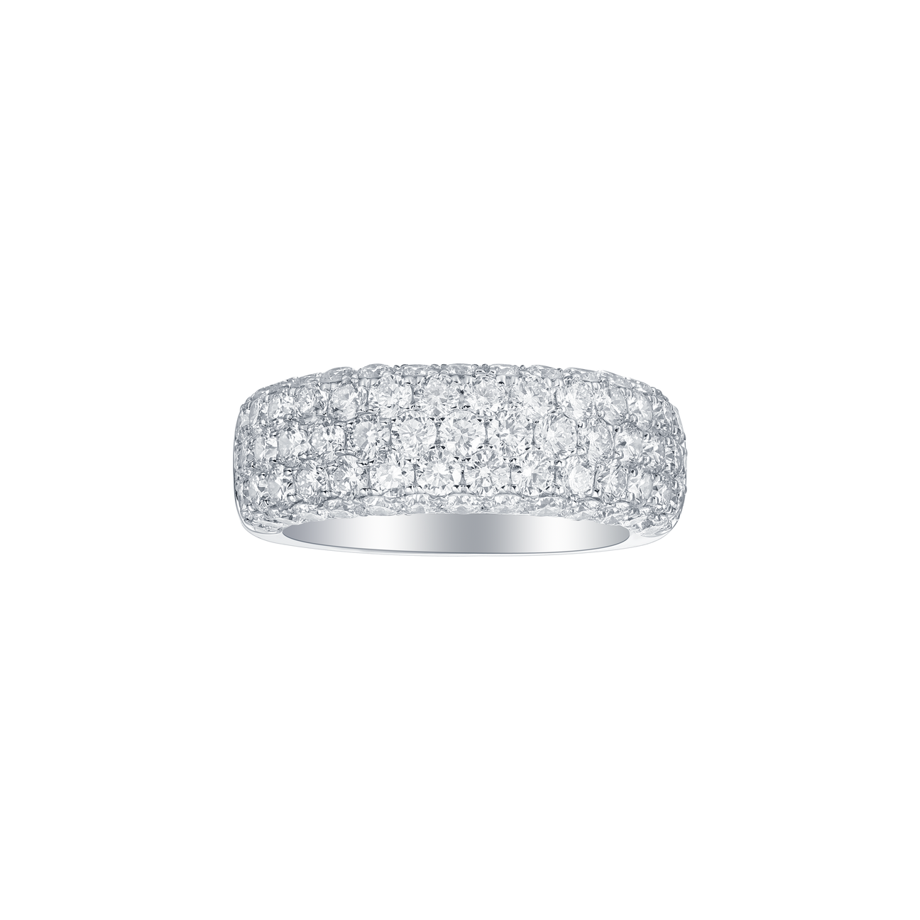  Wide band 3.08ct - Diamond Eternity Ring 3.08ct -  The Future Rocks -    1 