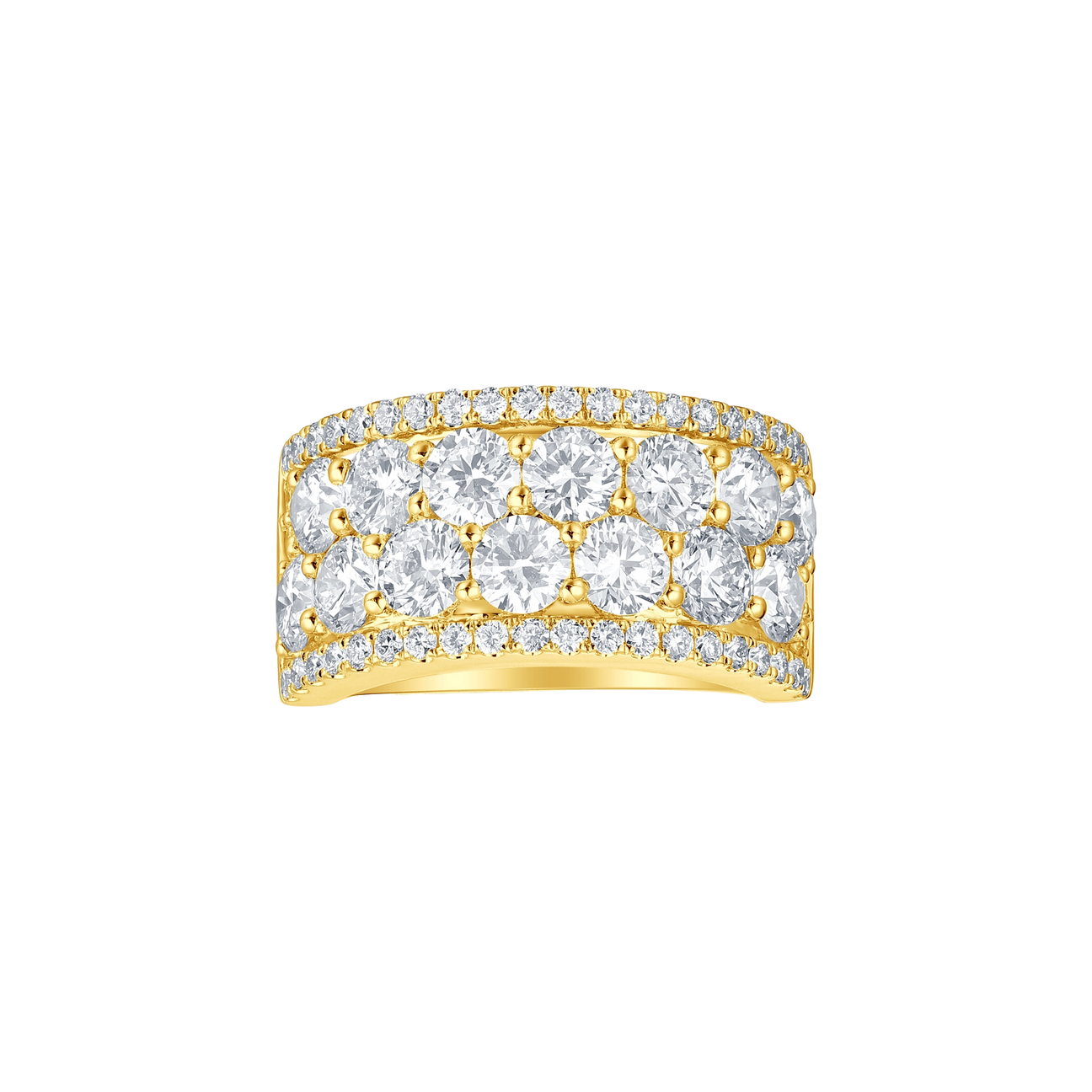  Wide band 4.07ct - Diamond Eternity Ring 4.07ct -  The Future Rocks -    1 