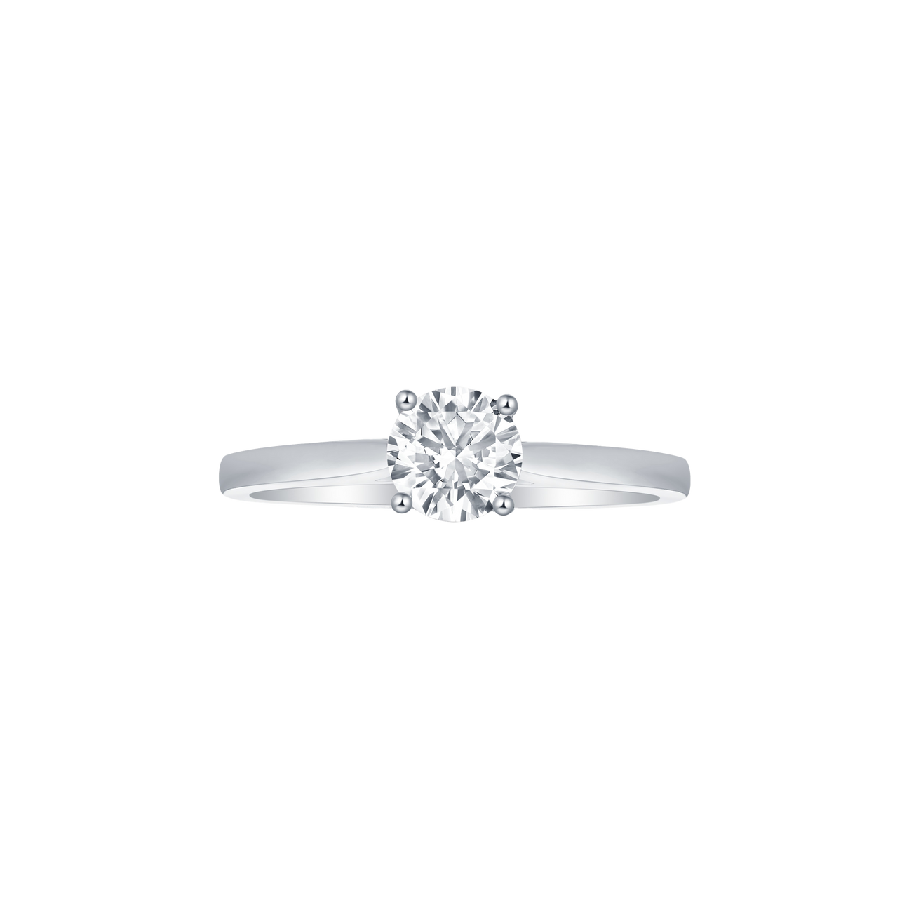  Round solitaire ring - Round solitaire ring -  The Future Rocks -    12 