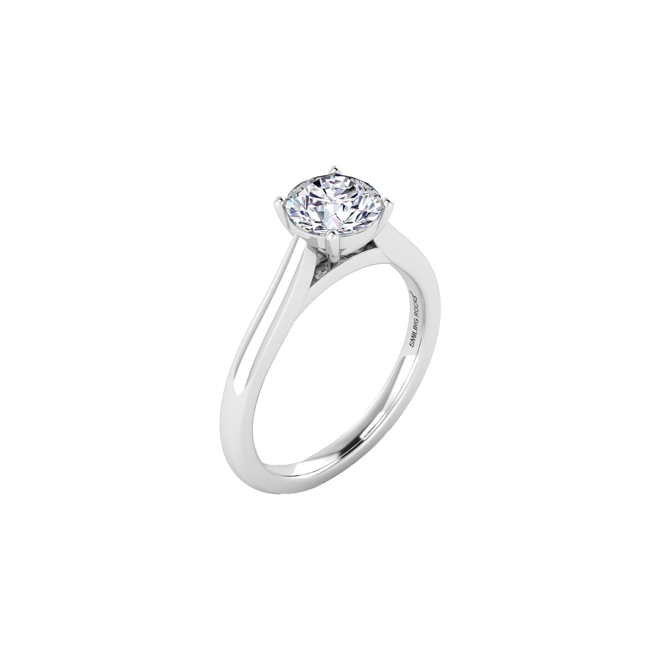  Round solitaire ring - Round solitaire ring -  The Future Rocks -    17 