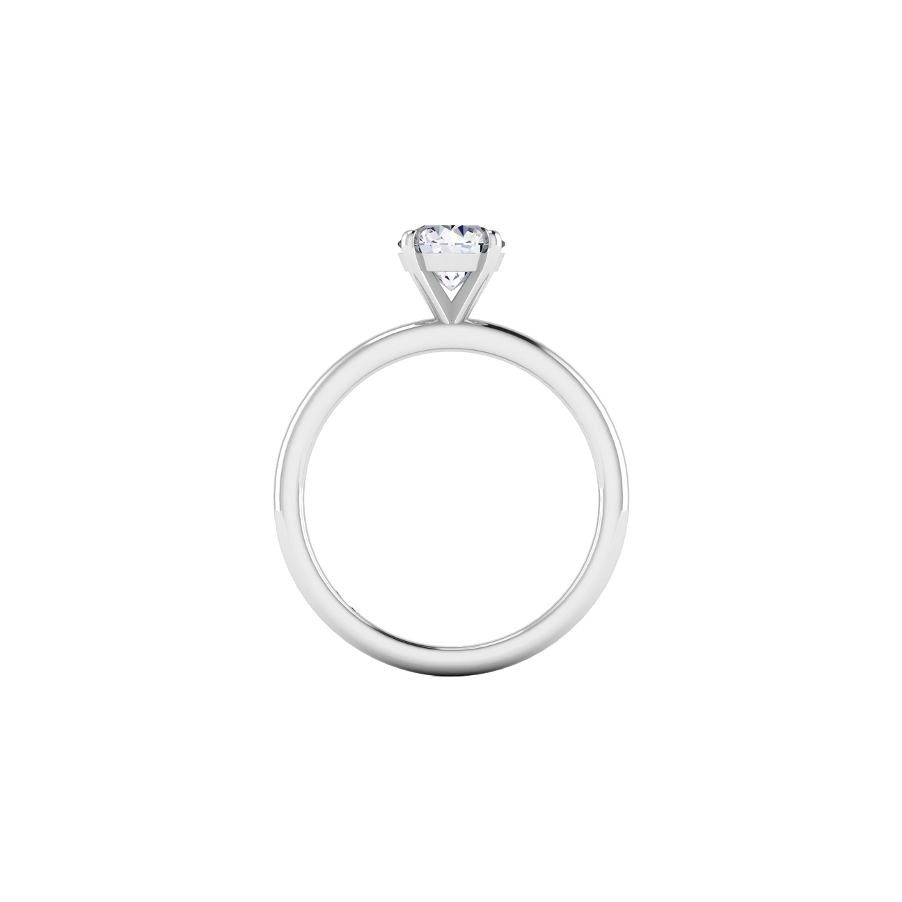  Round solitaire petite ring - Round solitaire petite ring -  The Future Rocks -    6 