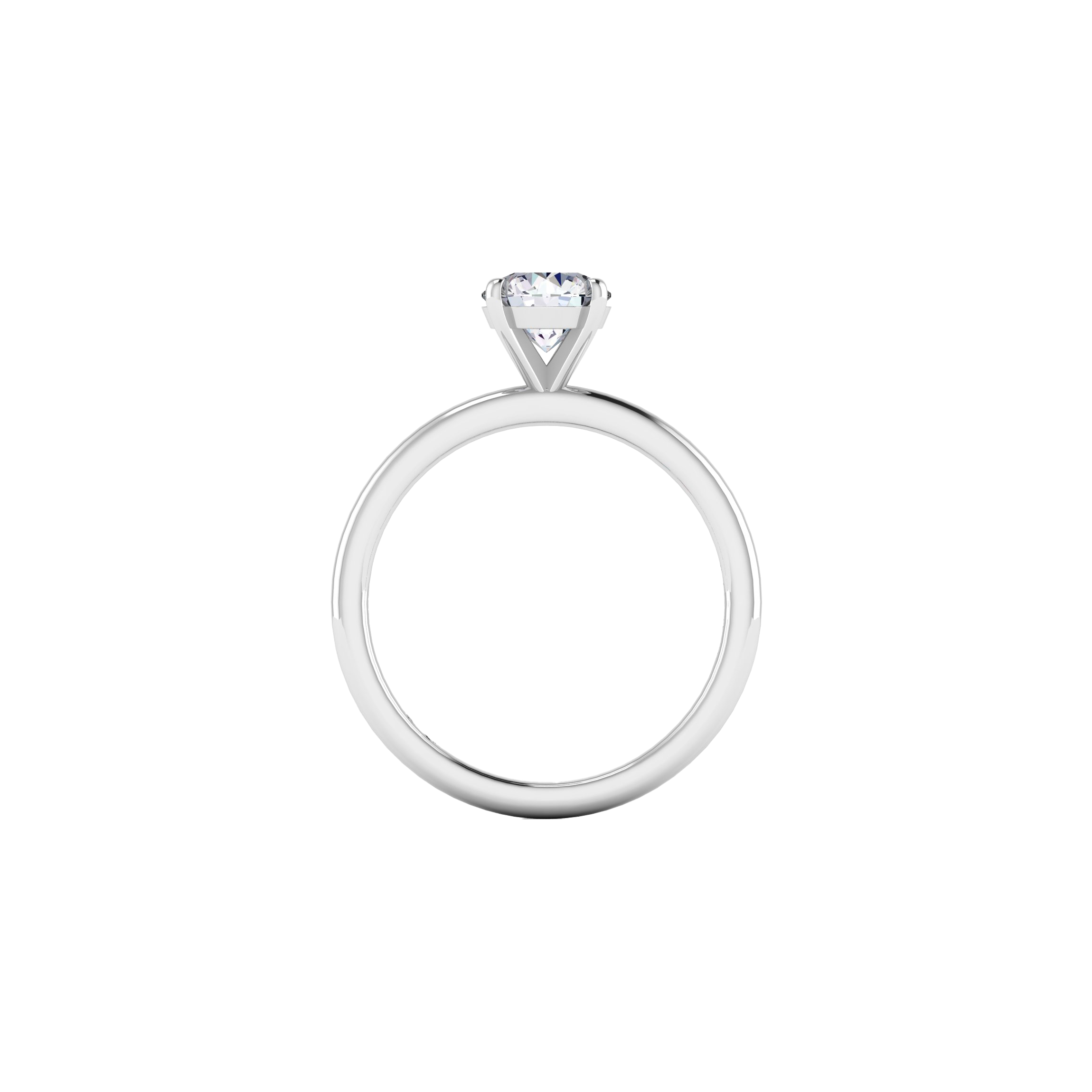  Round solitaire petite ring - Round solitaire petite ring -  The Future Rocks -    6 