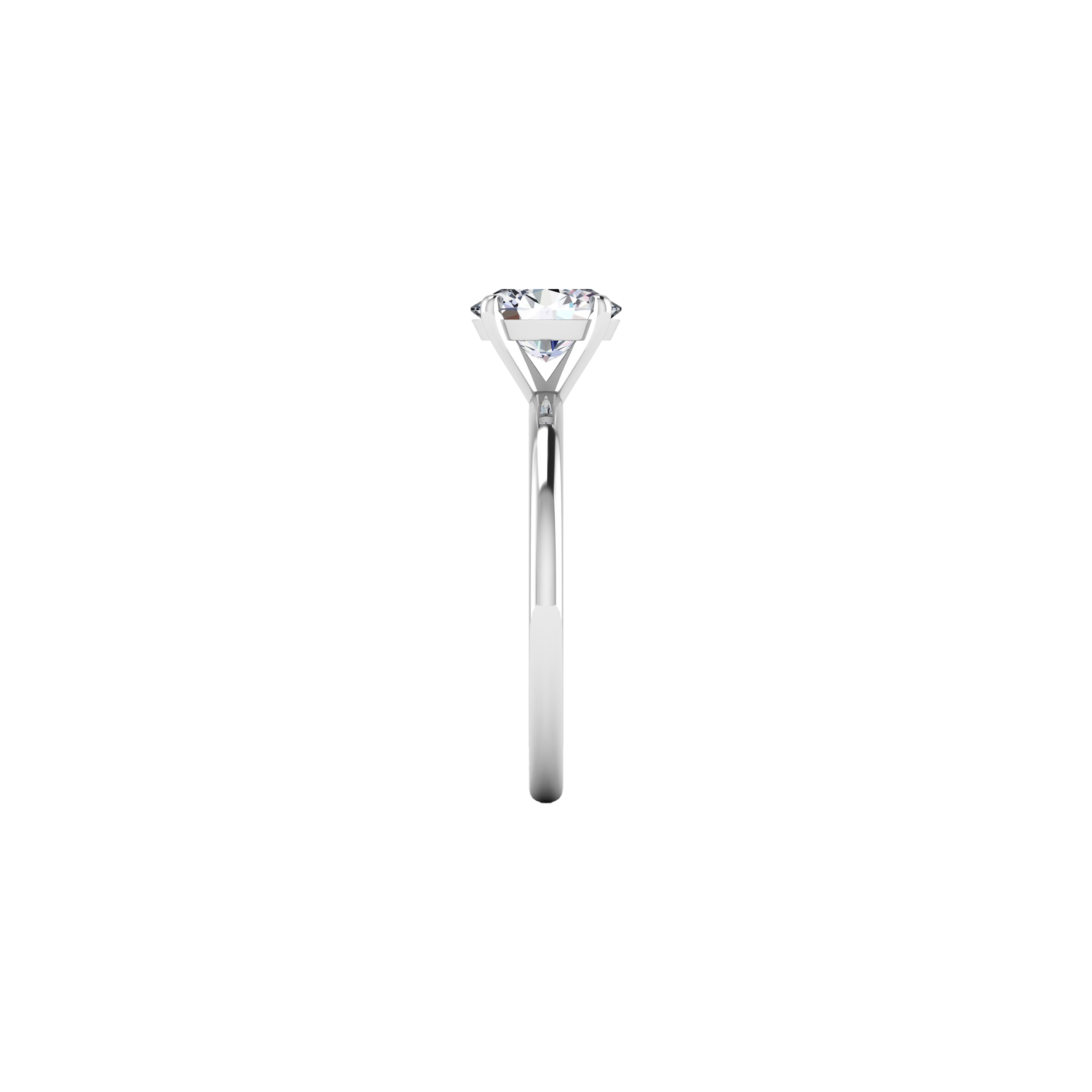  Oval solitaire petite ring - Oval solitaire petite ring -  The Future Rocks -    8 