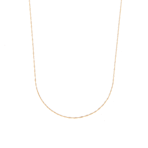 Screw chain necklace